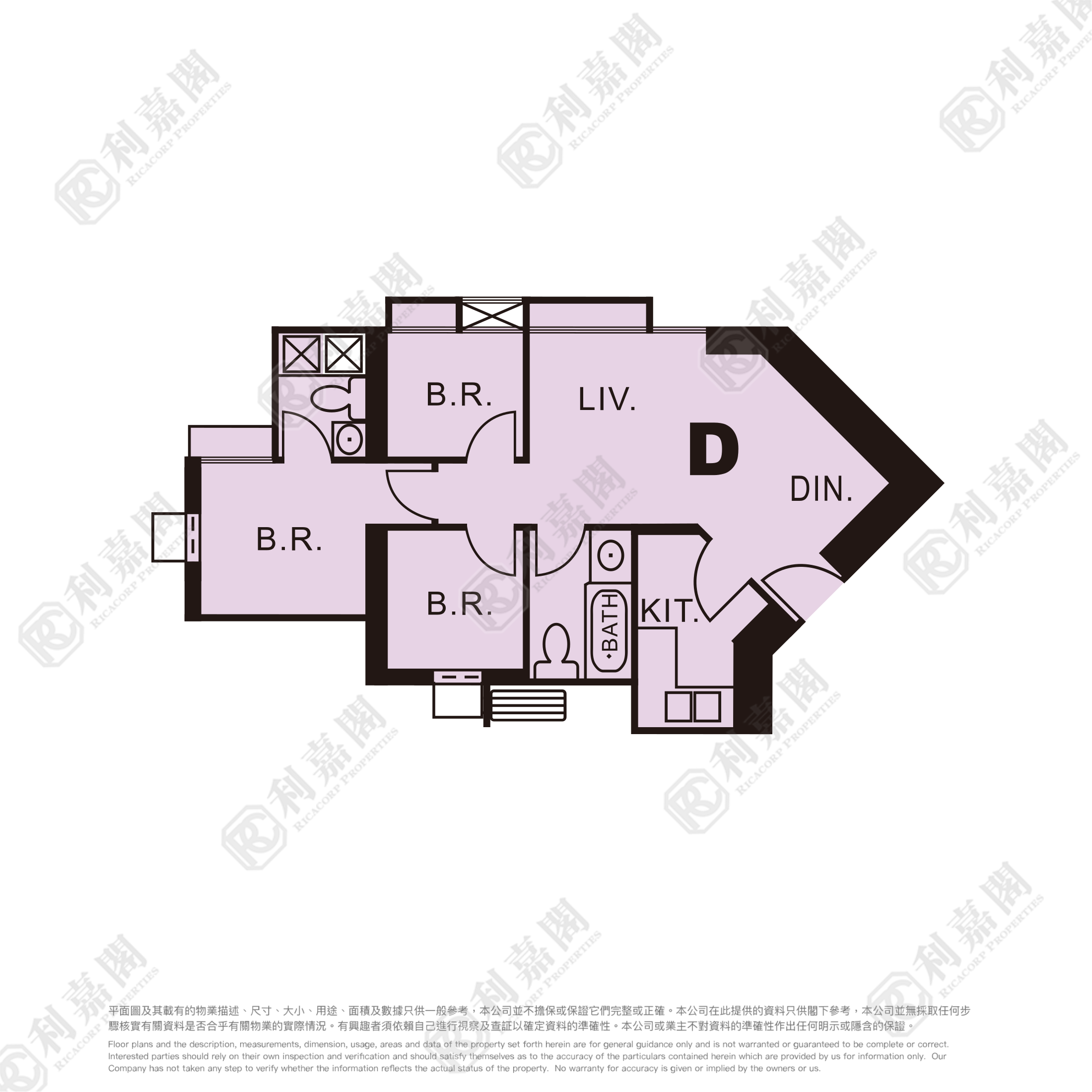 怡心园 1座 低层 D室 将军澳