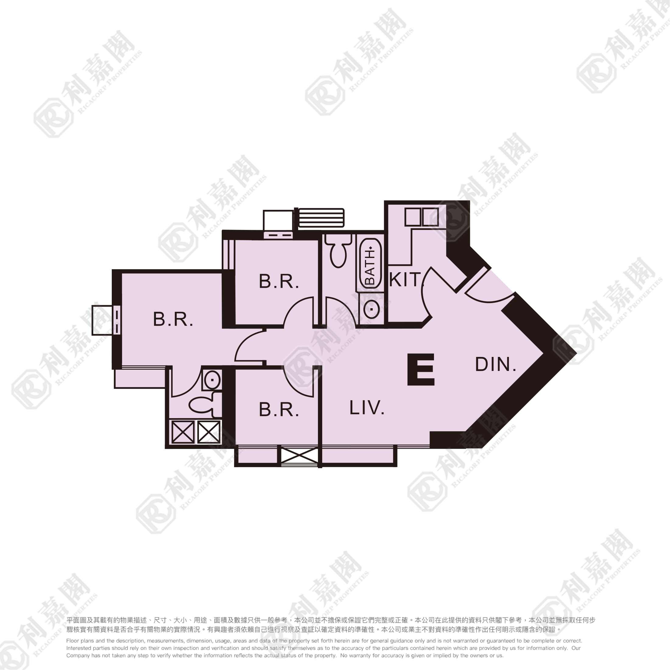 怡心園 3座 中層 E室 將軍澳