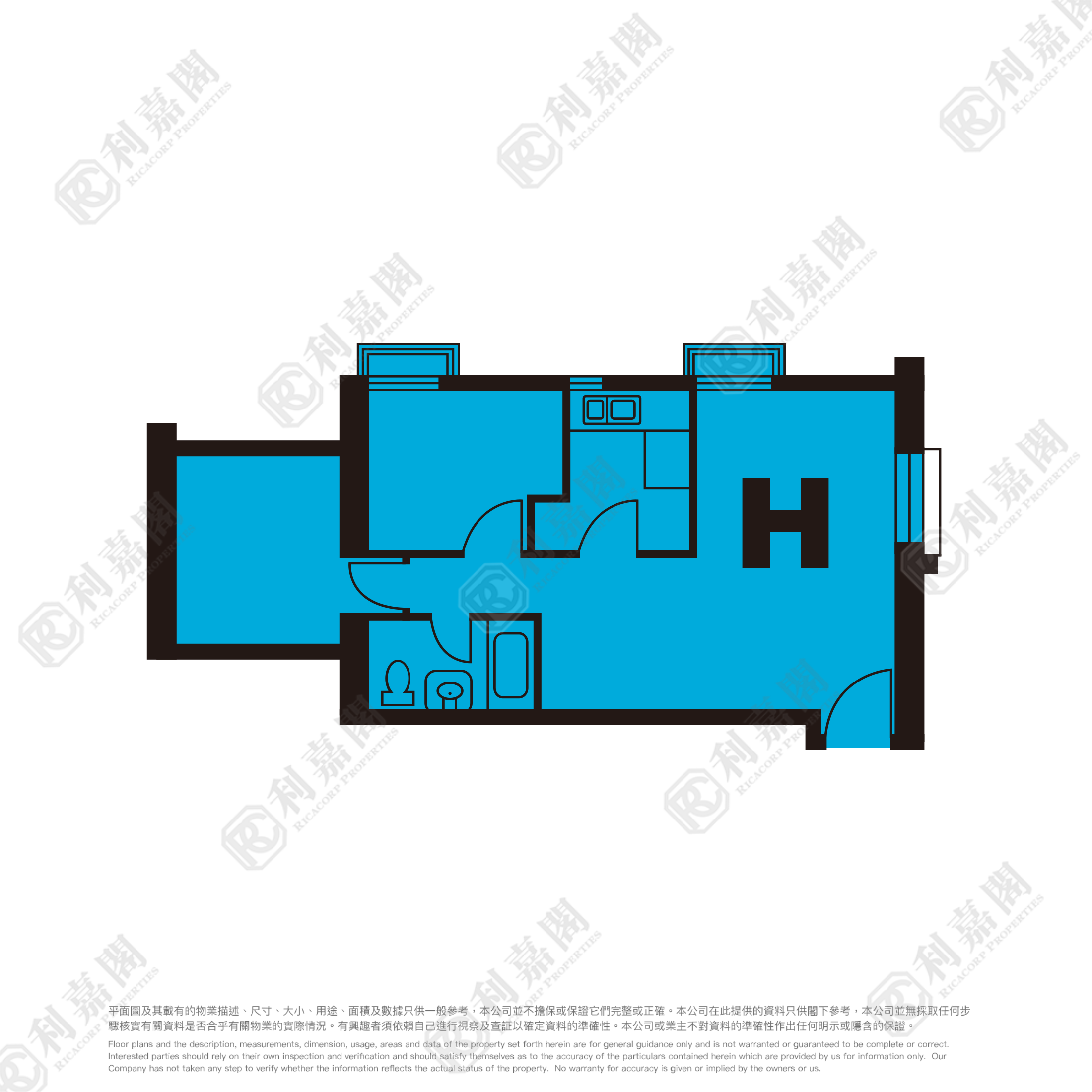 宝盈花园 5座 中层 H室 将军澳