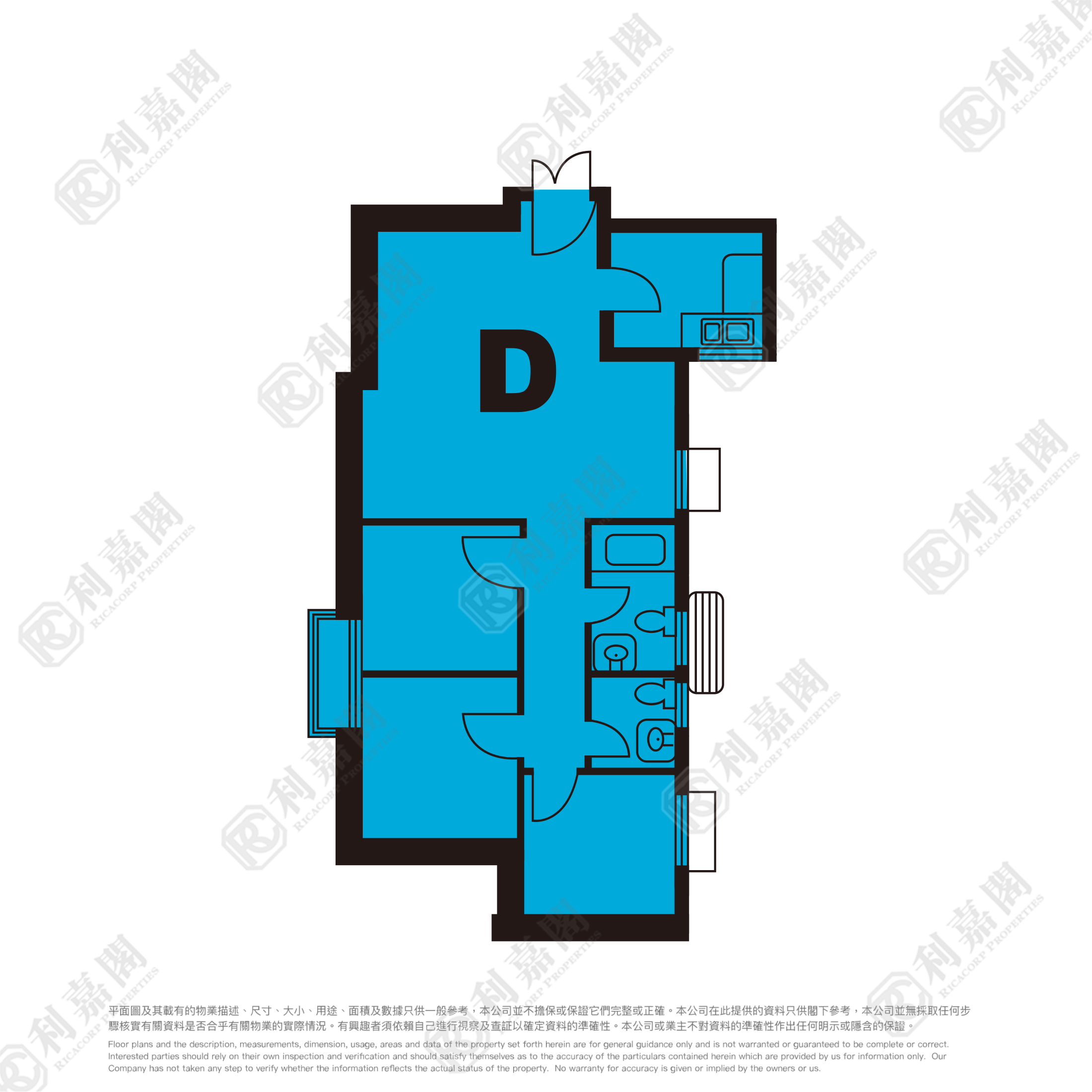 宝盈花园 7座 低层 D室 将军澳
