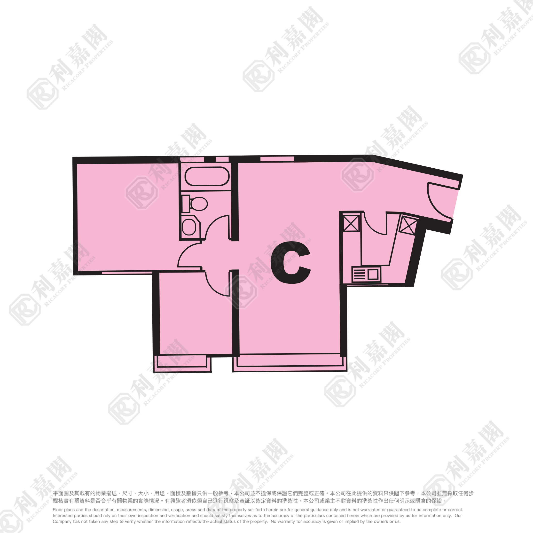 TUNG CHUNG CRESCENT PHASE 2 - Block 8 High Floor Zone Flat C Tung Chung