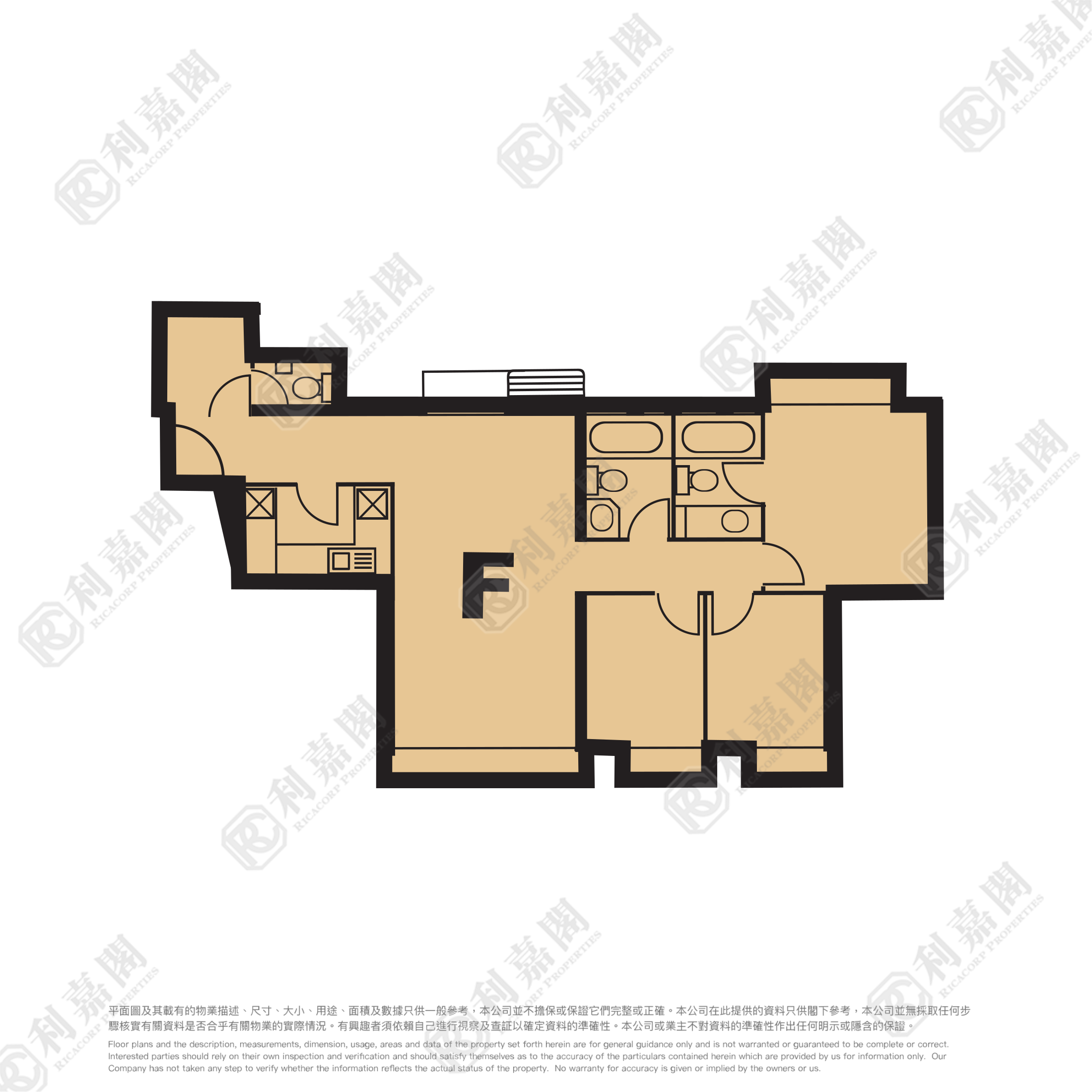 TUNG CHUNG CRESCENT PHASE 1 - Block 2 High Floor Zone Flat F Tung Chung