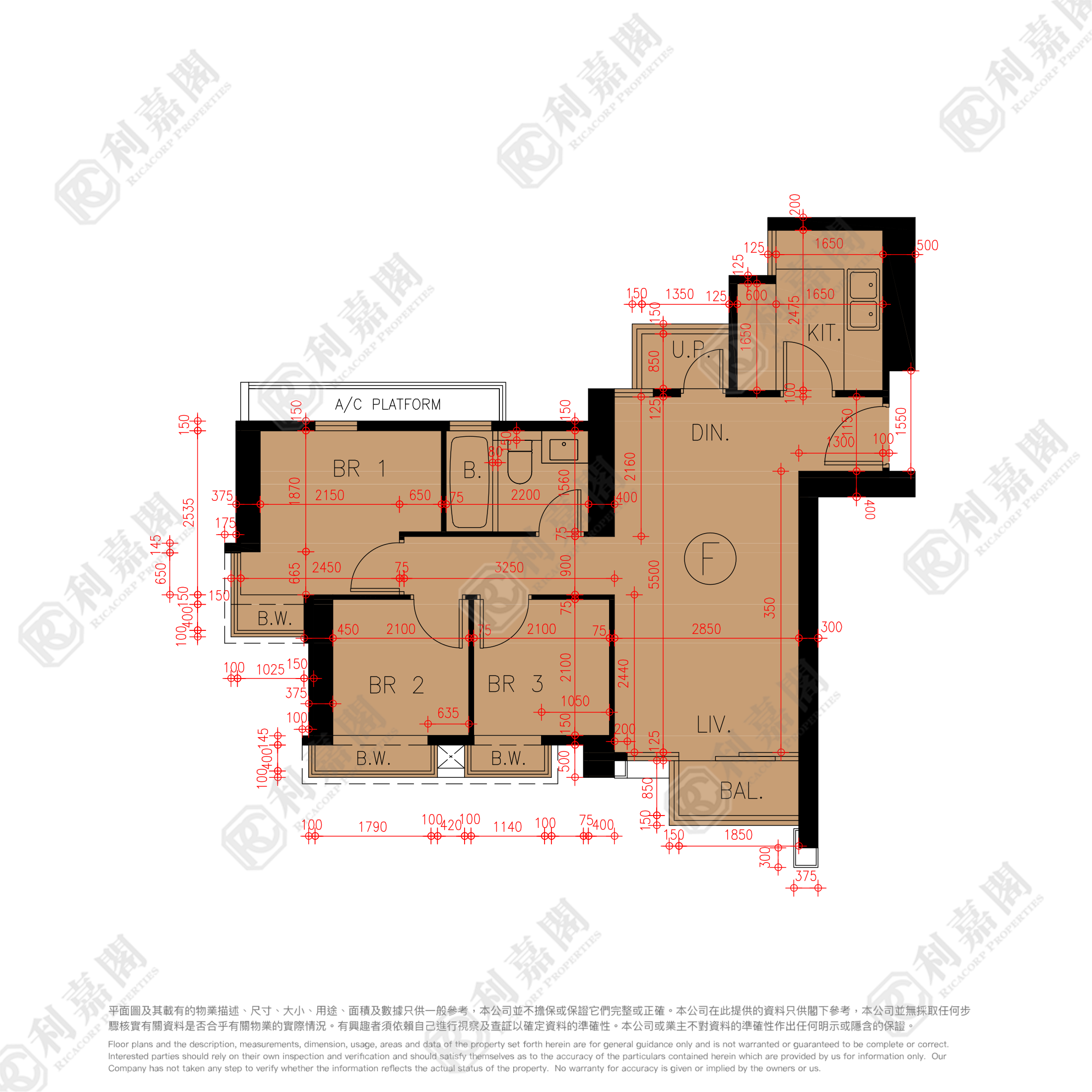 GRAND YOHO 1期 2座 極高層 F室 元朗