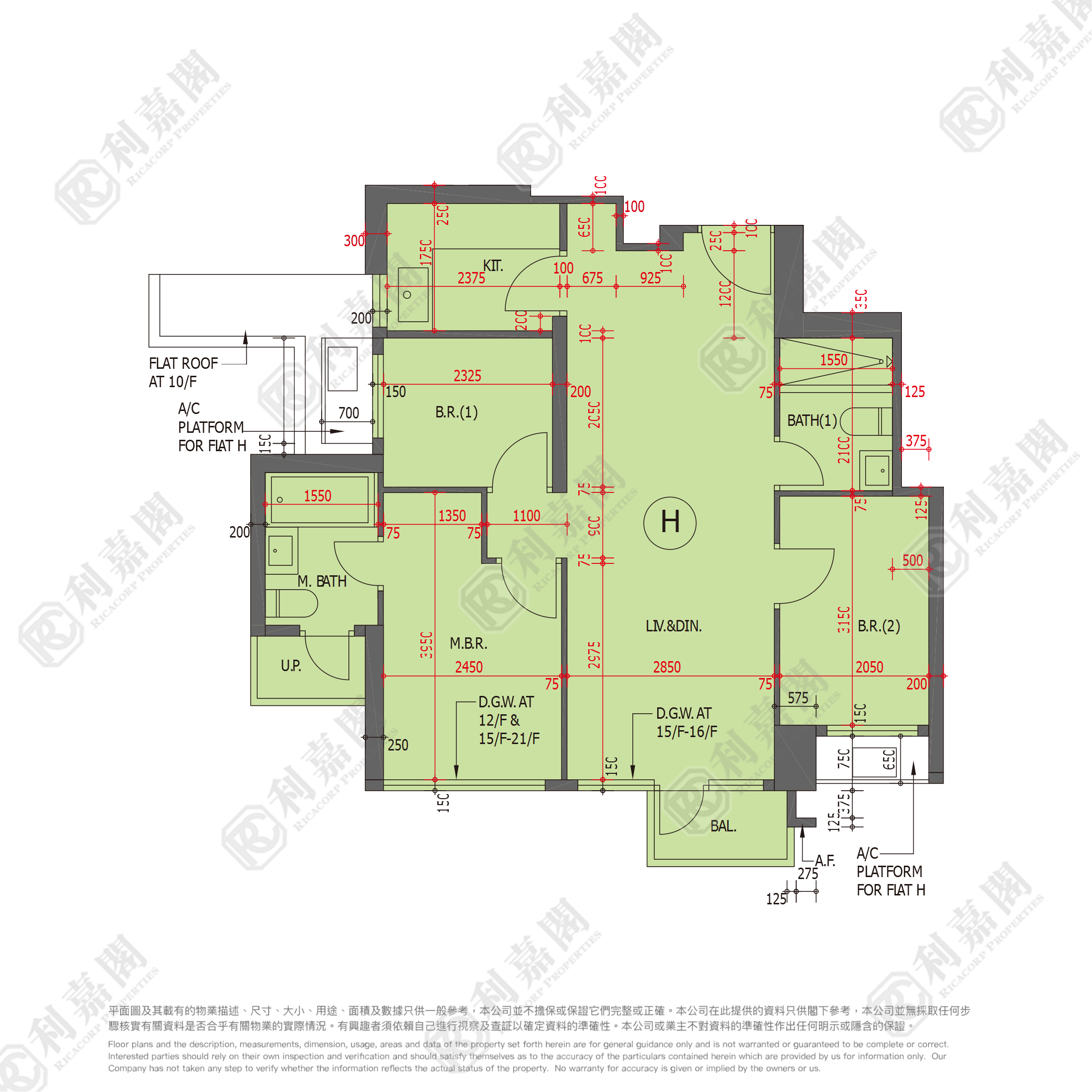 THE SPECTRA TOWER 5 High Floor Zone Flat H Yuen Long