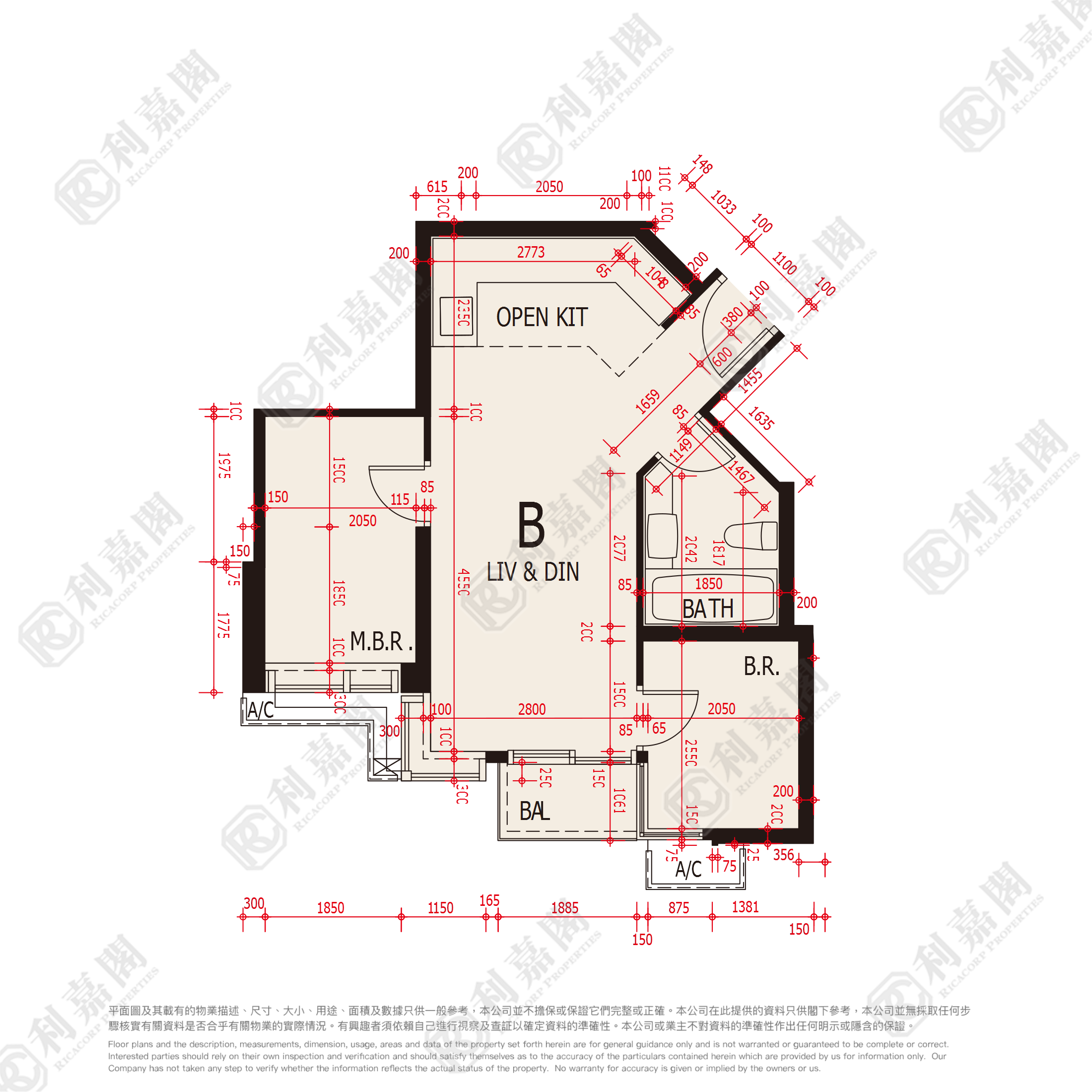 OCEAN PRIDE PHASE 3A OCEAN SUPREME - Tower 2b High Floor Zone Flat B Tsuen Wan
