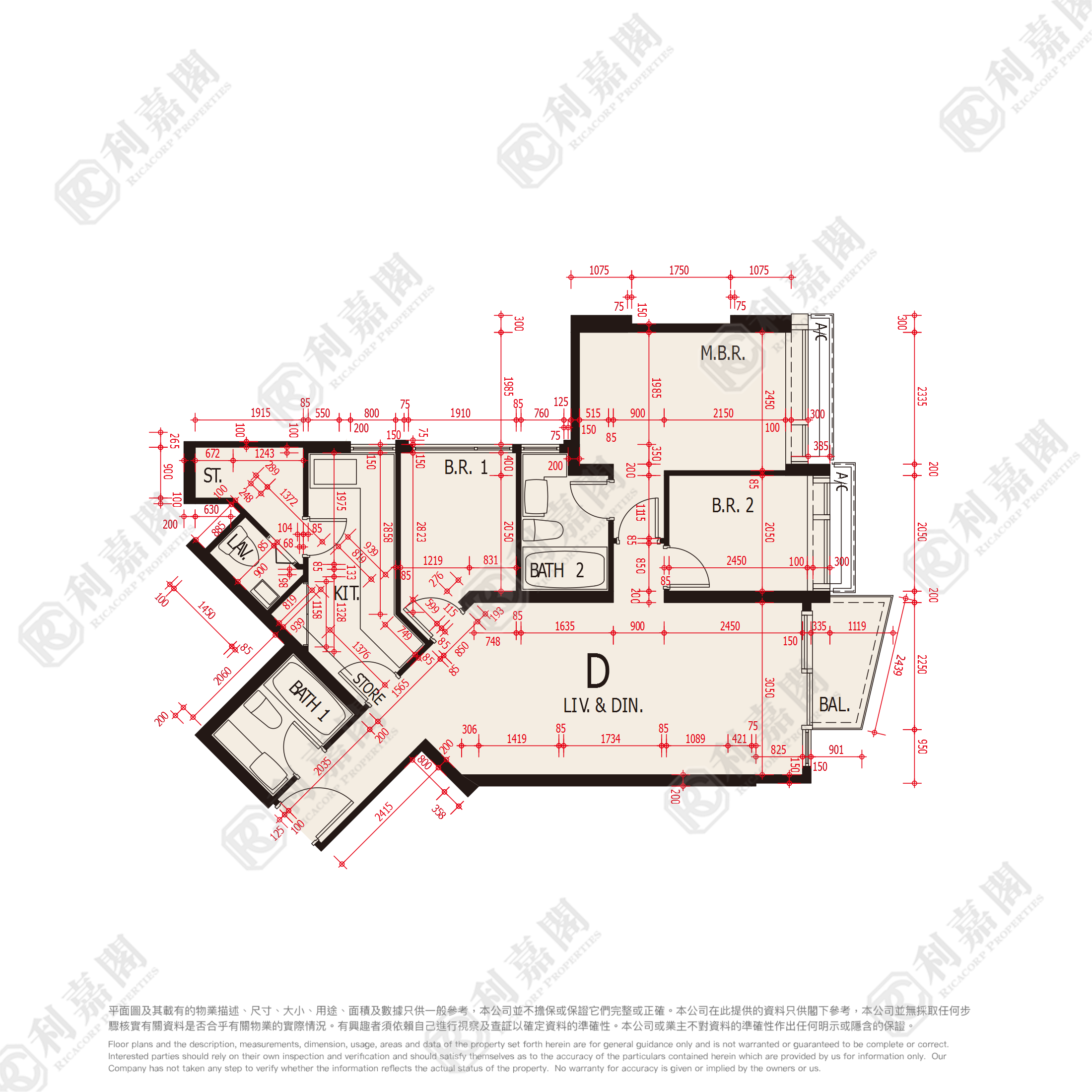 OCEAN PRIDE PHASE 3A OCEAN SUPREME - Tower 5a Very High Floor Zone Flat D Tsuen Wan