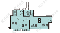 MONTE VISTA BLOCK 9 High Floor Zone Flat B Ma On Shan