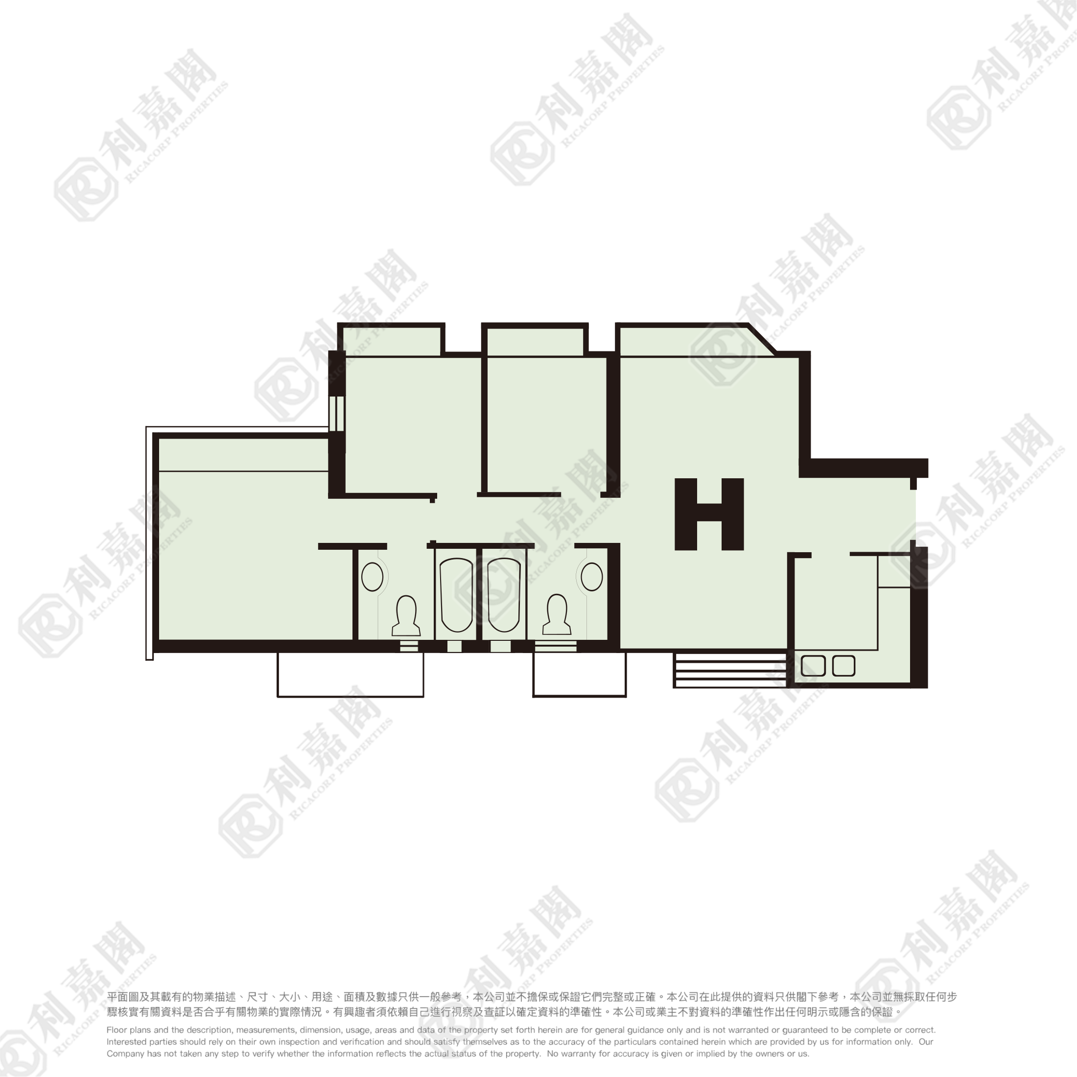 LA CITE NOBLE BLOCK 6 High Floor Zone Flat H Tseung Kwan O