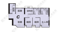 港灣豪庭 1期 2座 低層 C室 奧運站/南昌