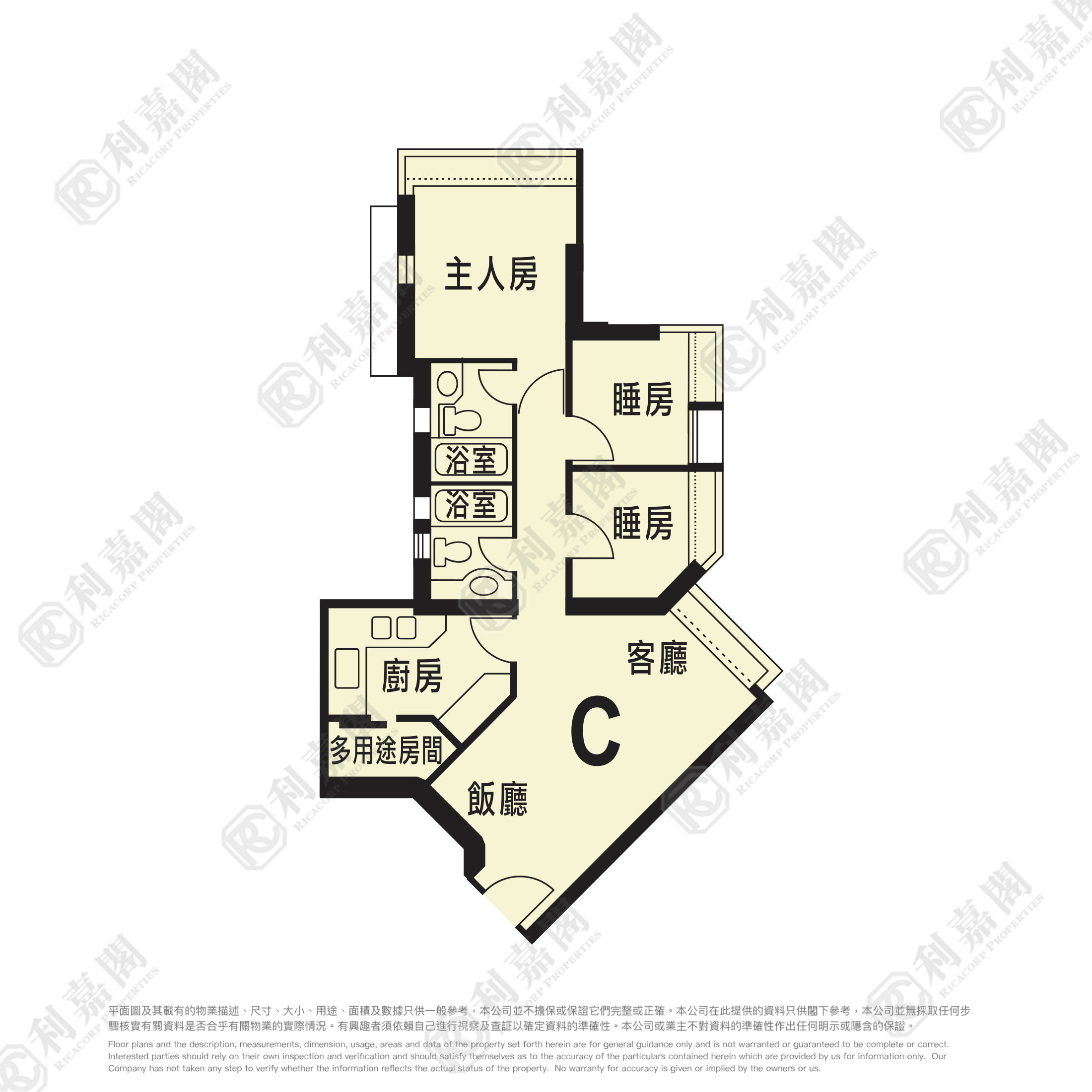 維港灣 3座 低層 C室 奧運站/南昌