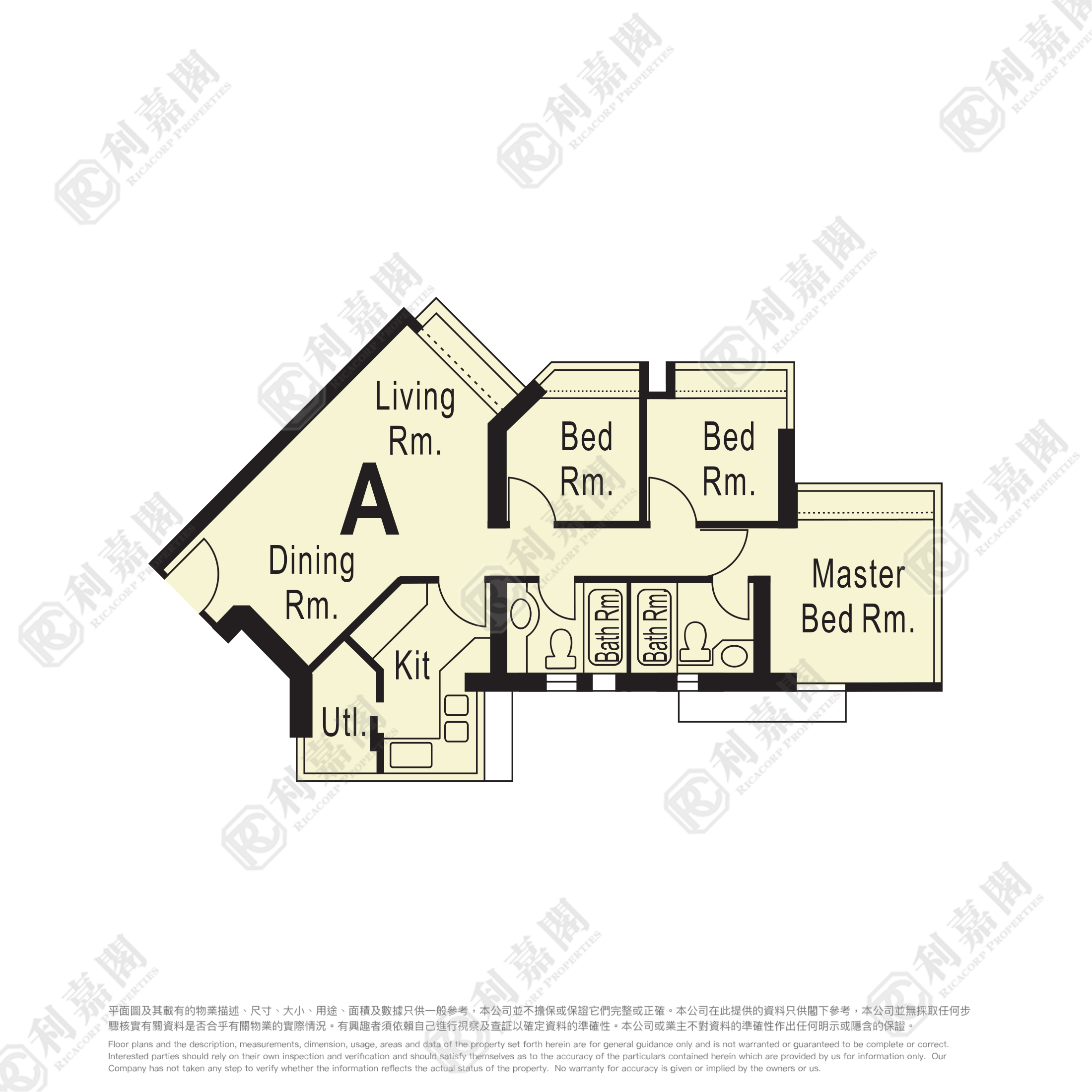 ISLAND HARBOURVIEW TOWER 5 Medium Floor Zone Flat A Olympic Station/Nam Cheong