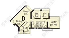 維港灣 6座 中層 D室 奧運站/南昌