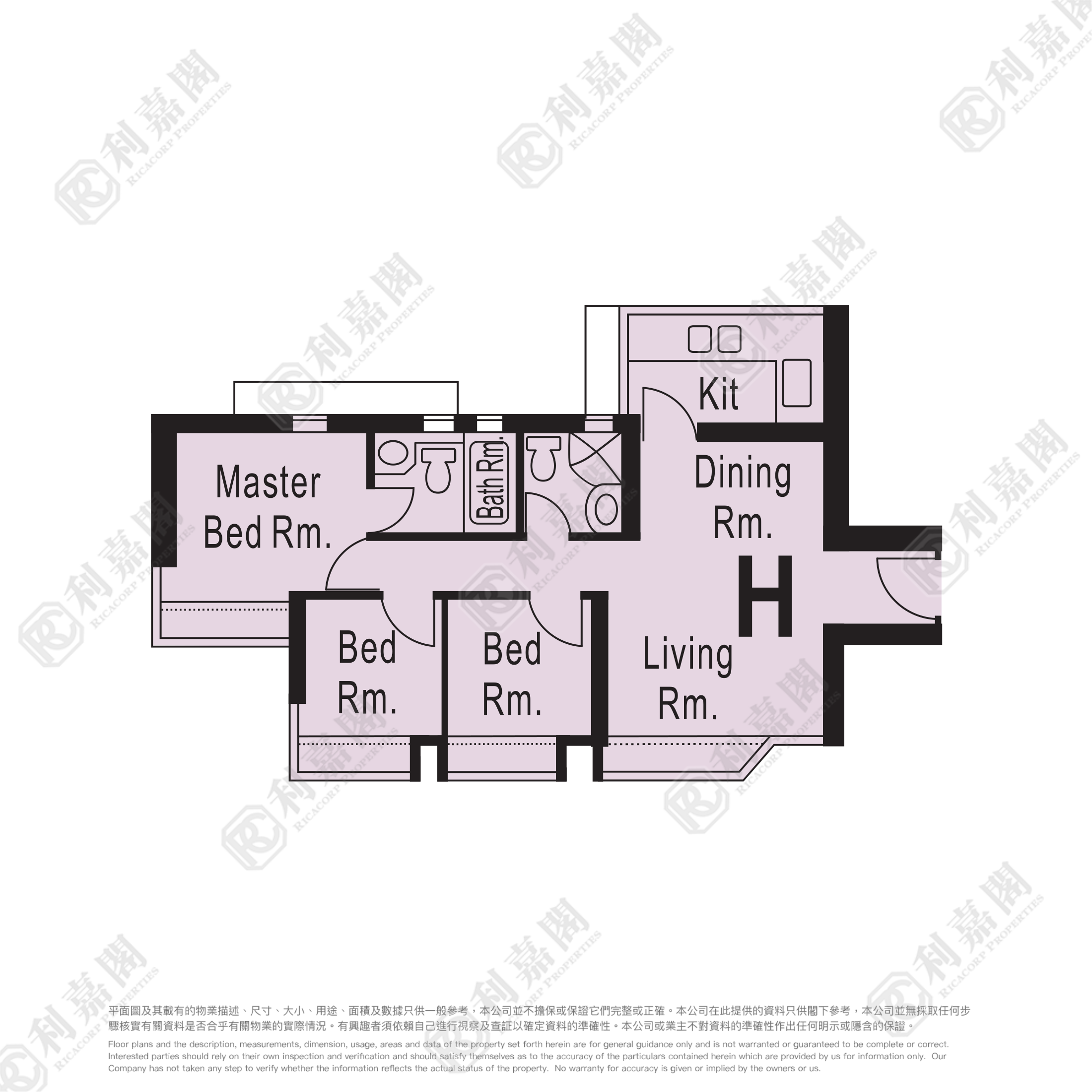 ISLAND HARBOURVIEW TOWER 6 Low Floor Zone Flat H Olympic Station/Nam Cheong