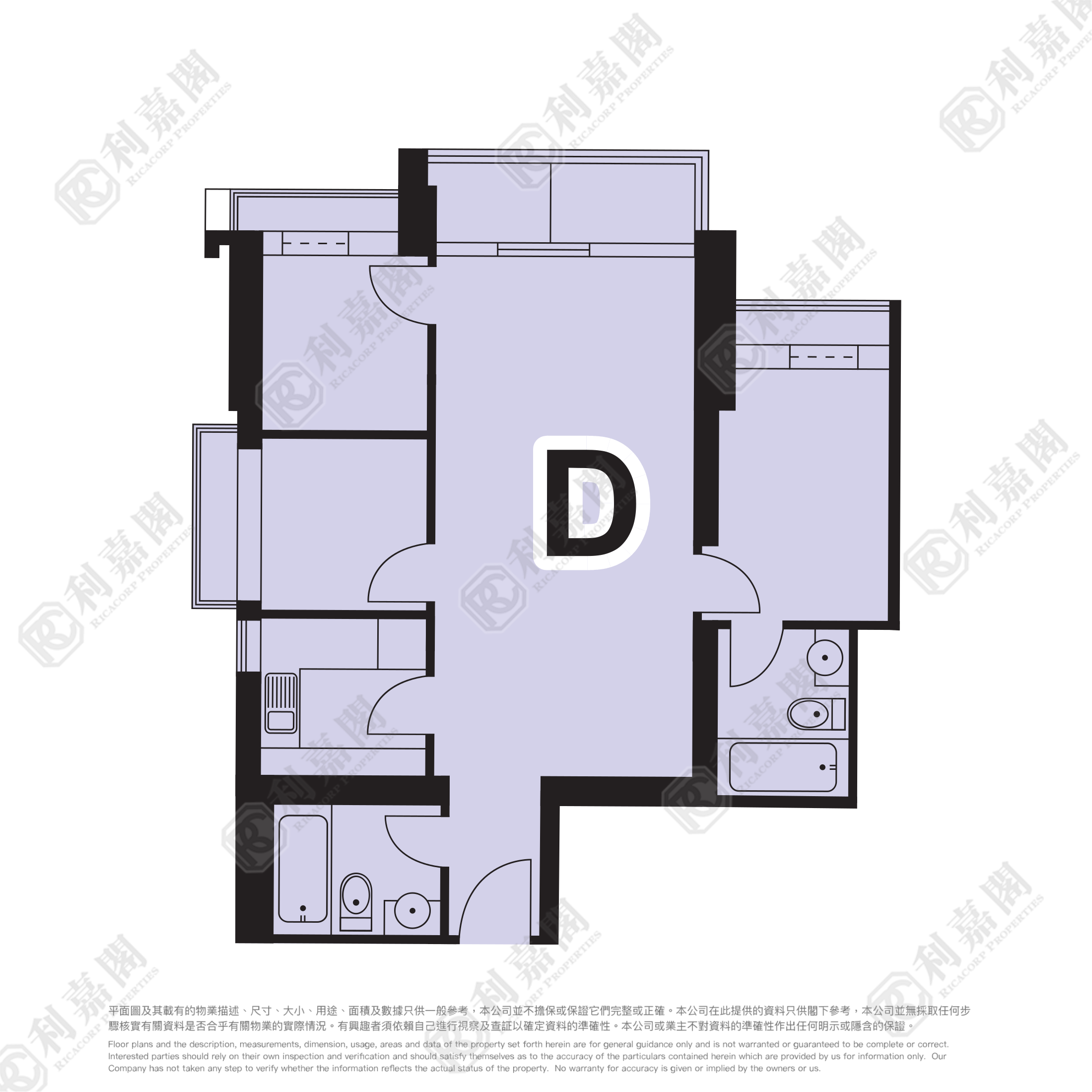 都会駅 2期 城中駅 7座 高层 D室 将军澳