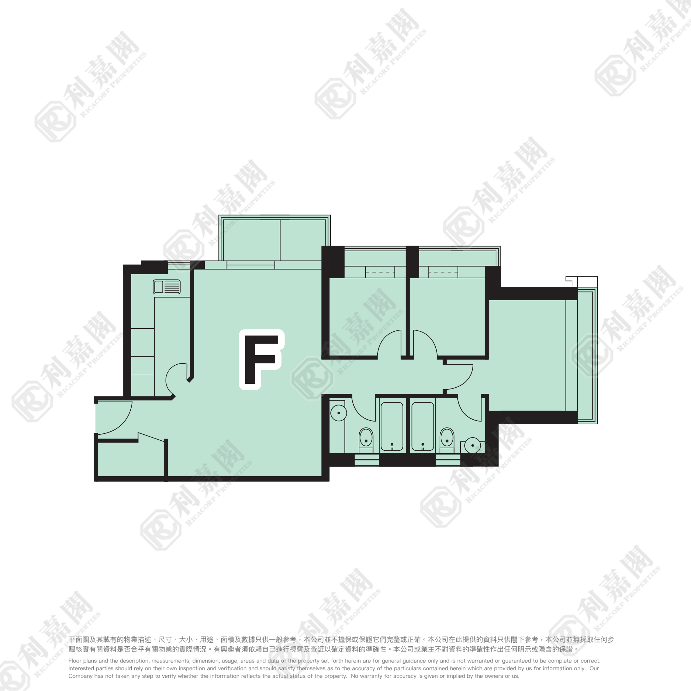 都会駅 2期 城中駅 10座 高层 F室 将军澳