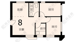 淘大花園 1期 C座 高層 8室 九龍灣/牛池灣/鑽石山/黃大仙