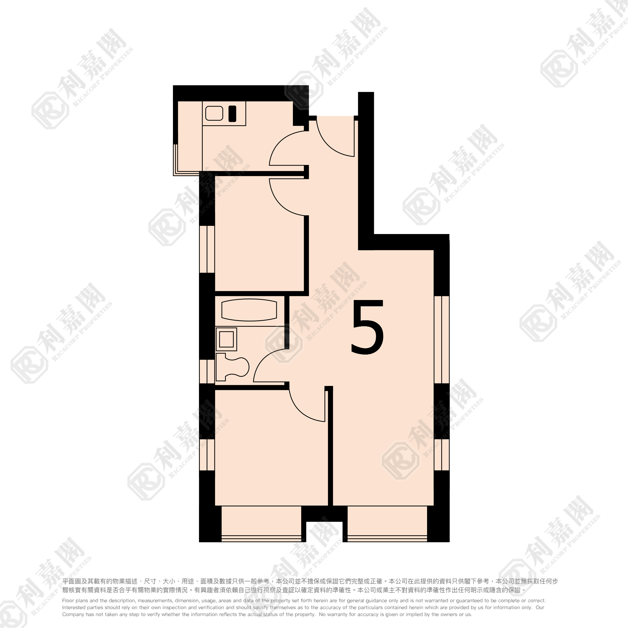 淘大花园 3B期 Q座 低层 5室 九龙湾/牛池湾/钻石山/黄大仙