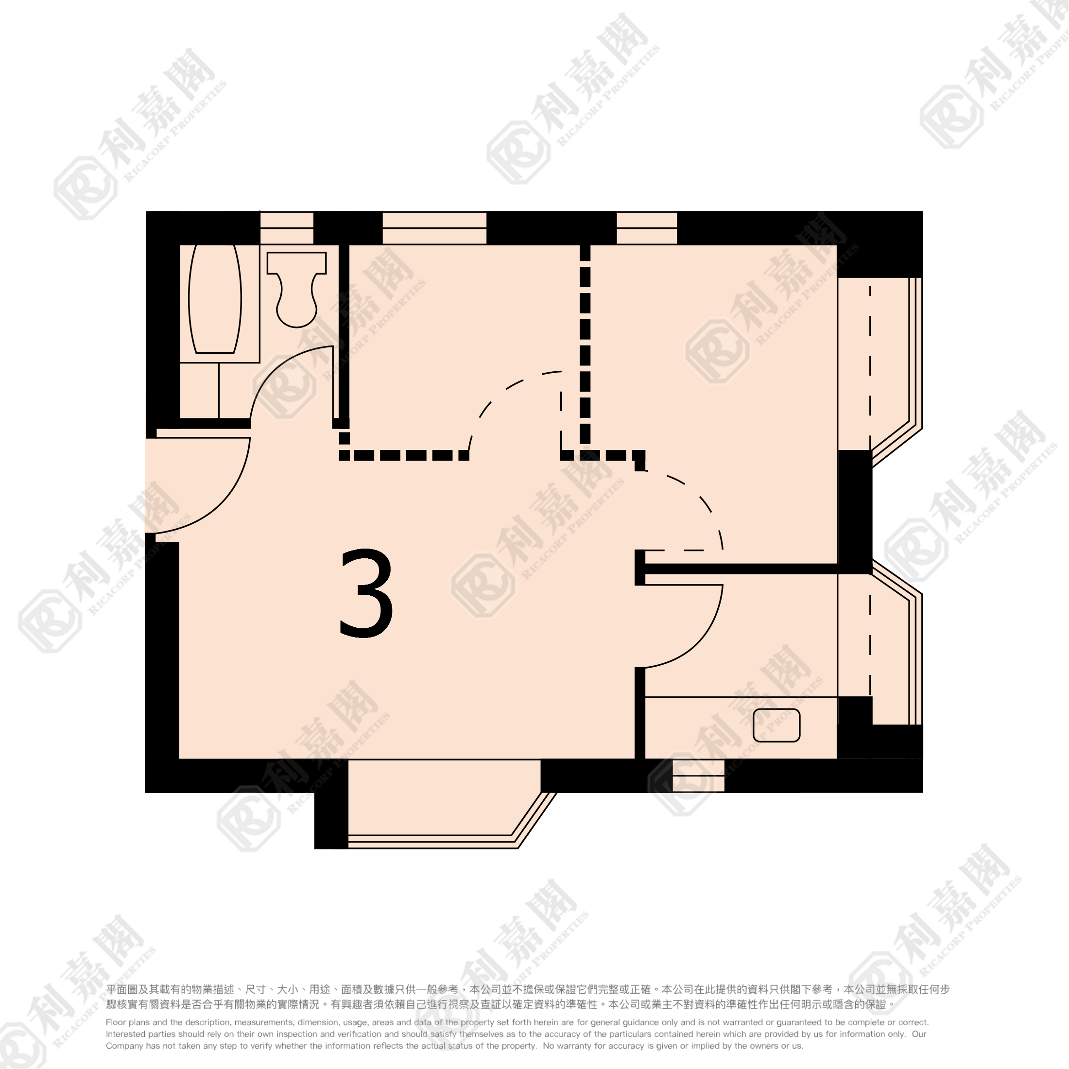 淘大花园 3期 P座 中层 3室 九龙湾/牛池湾/钻石山/黄大仙