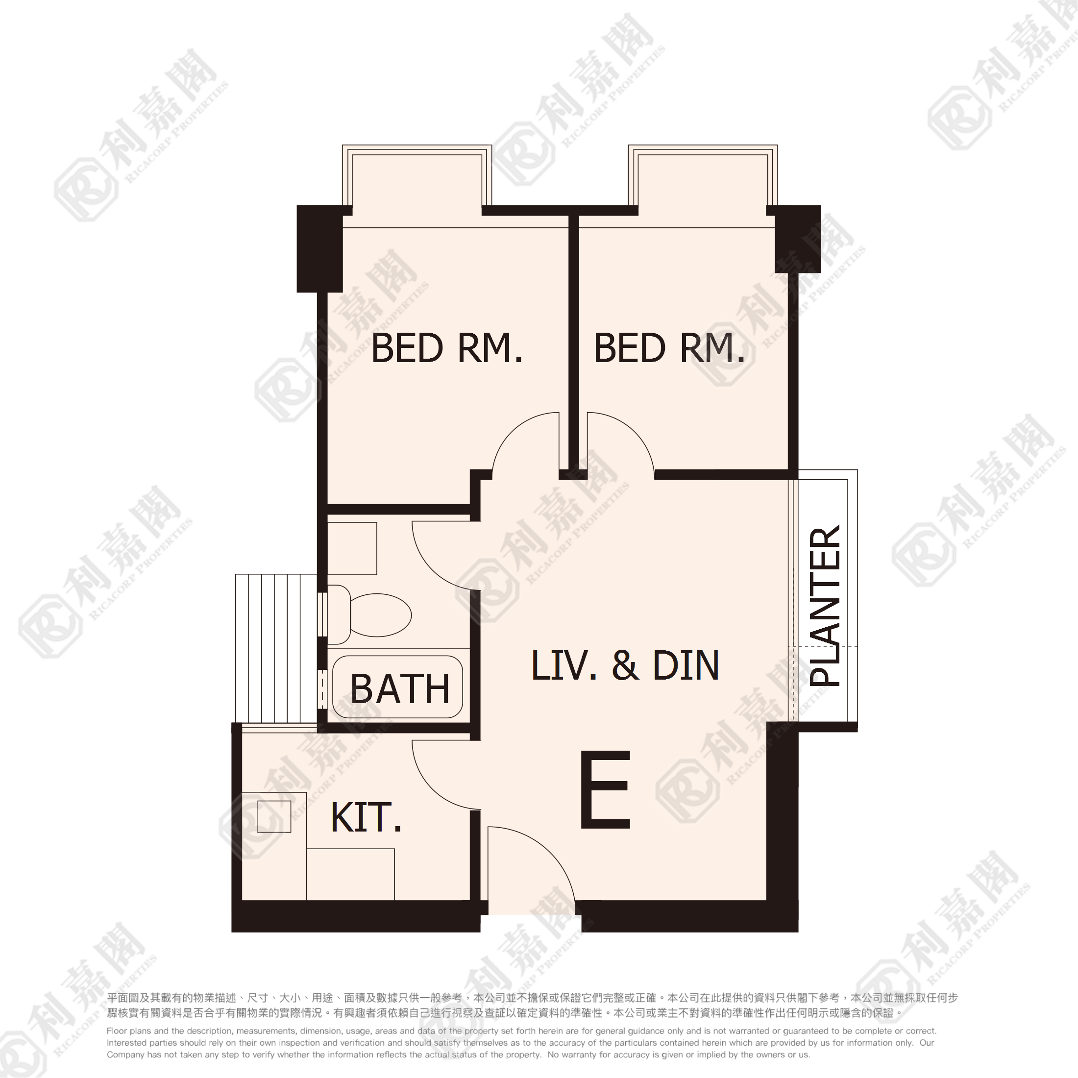 青怡花園 3座 高層 E室 青衣