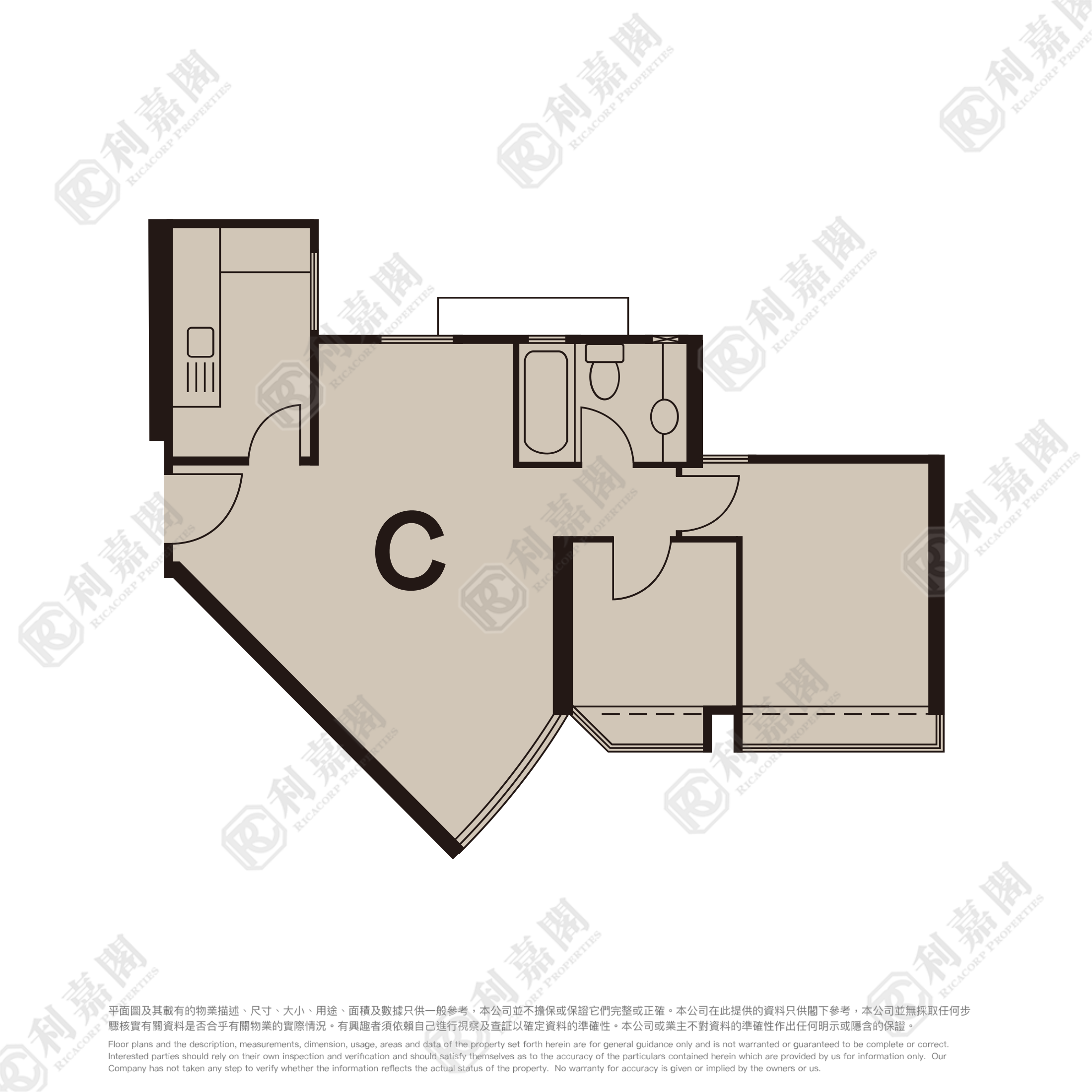 NERINE COVE BLOCK 2 Very High Floor Zone Flat C Tuen Mun