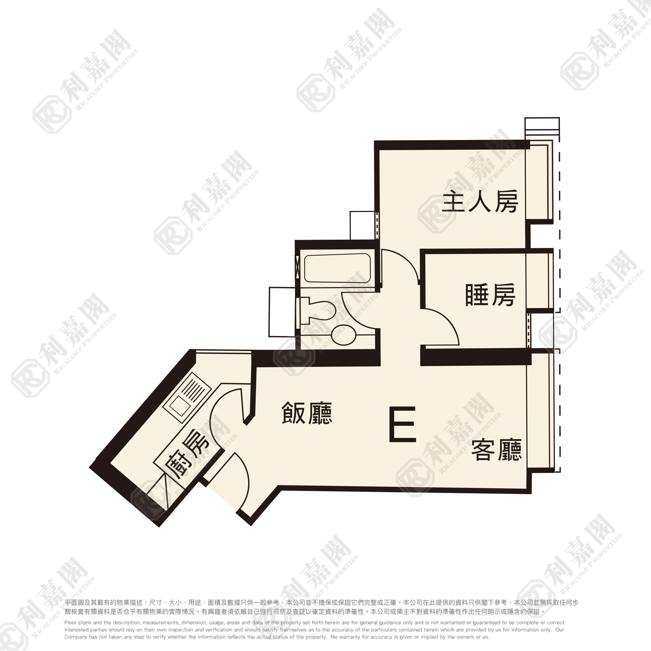 翠豐臺 3座 高層 E室 荃灣