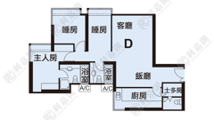 漾日居 2期 5座 低層 D室 九龍站/尖沙咀/佐敦