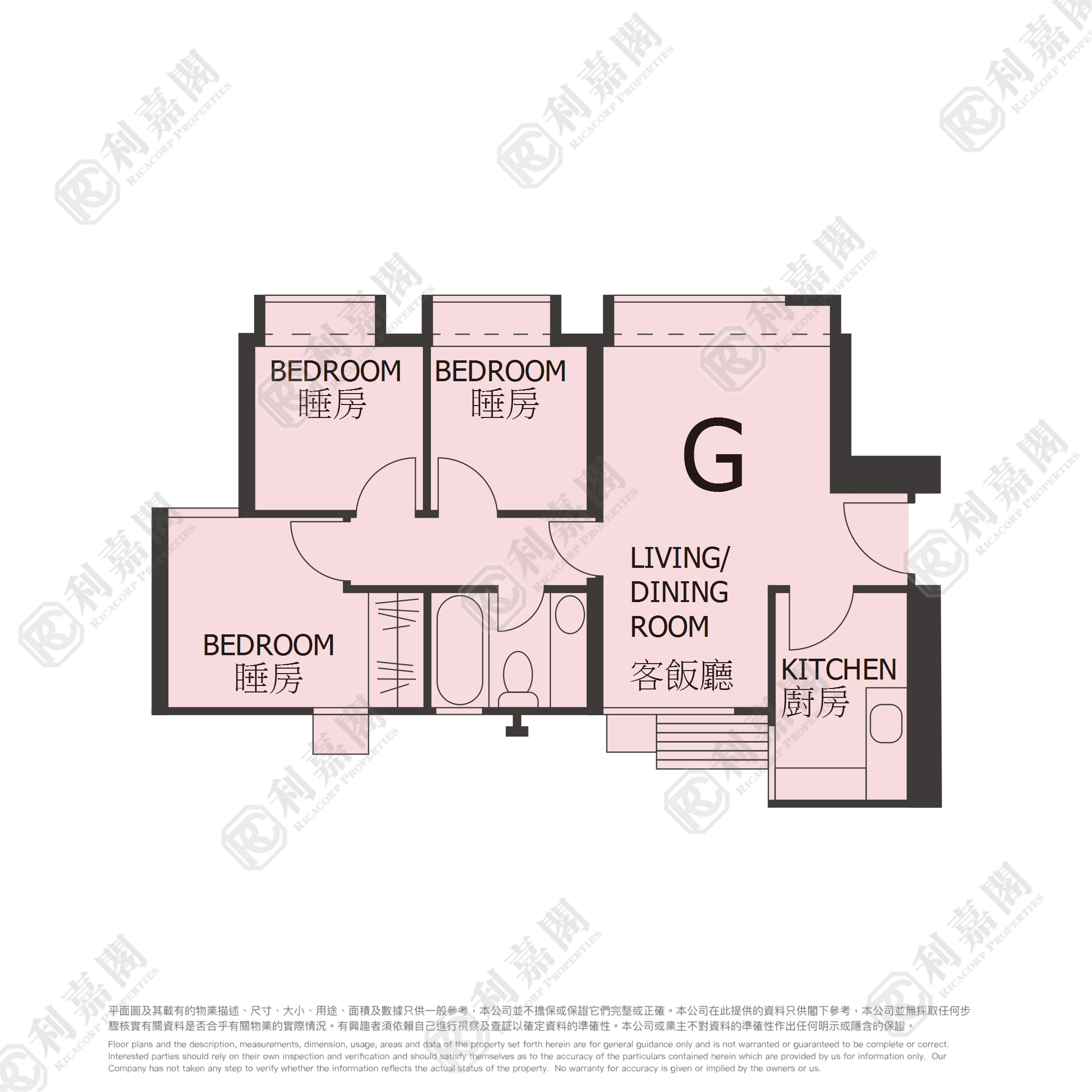 恆福花園 5座 極高層 G室 屯門