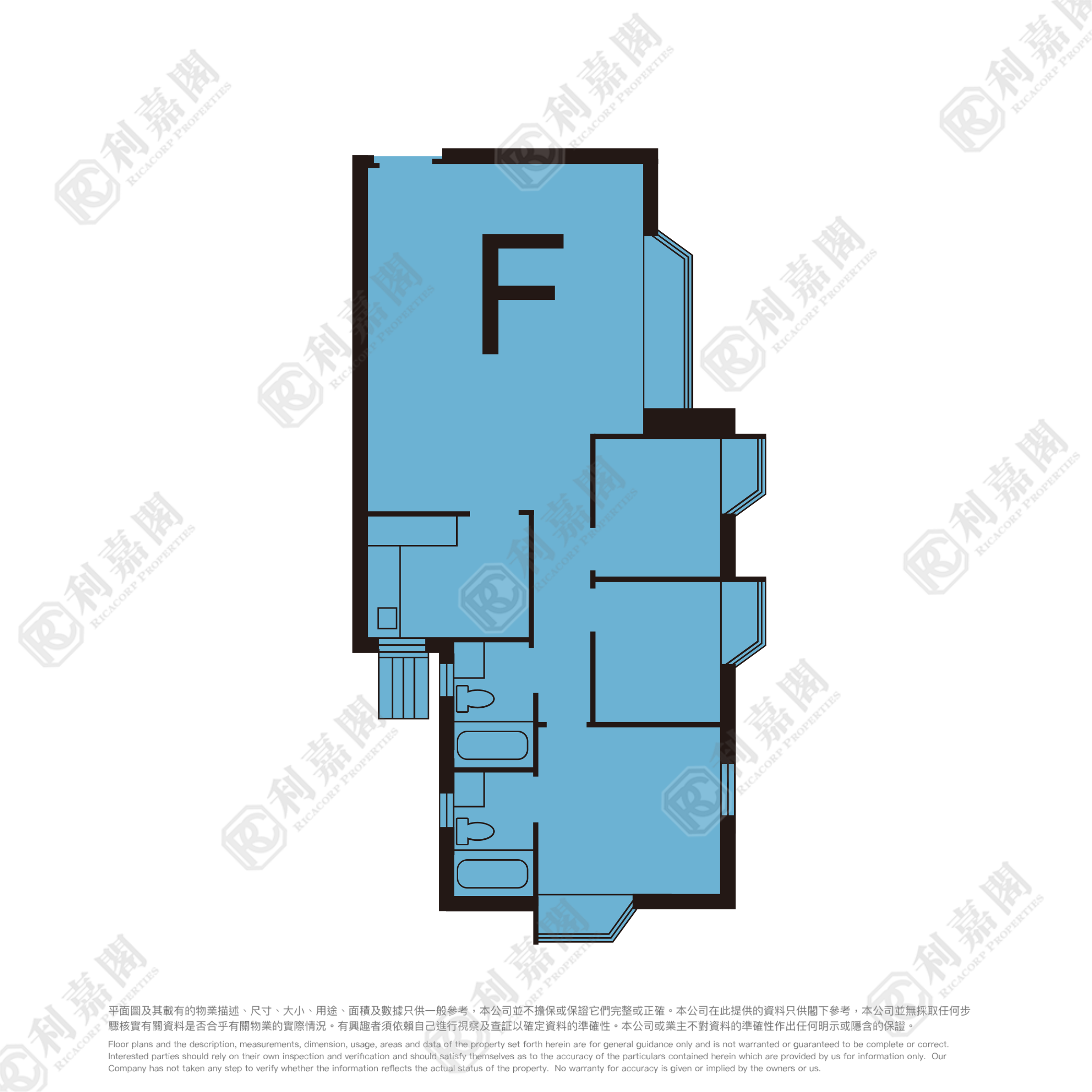 海翠花园 4座 高层 F室 屯门