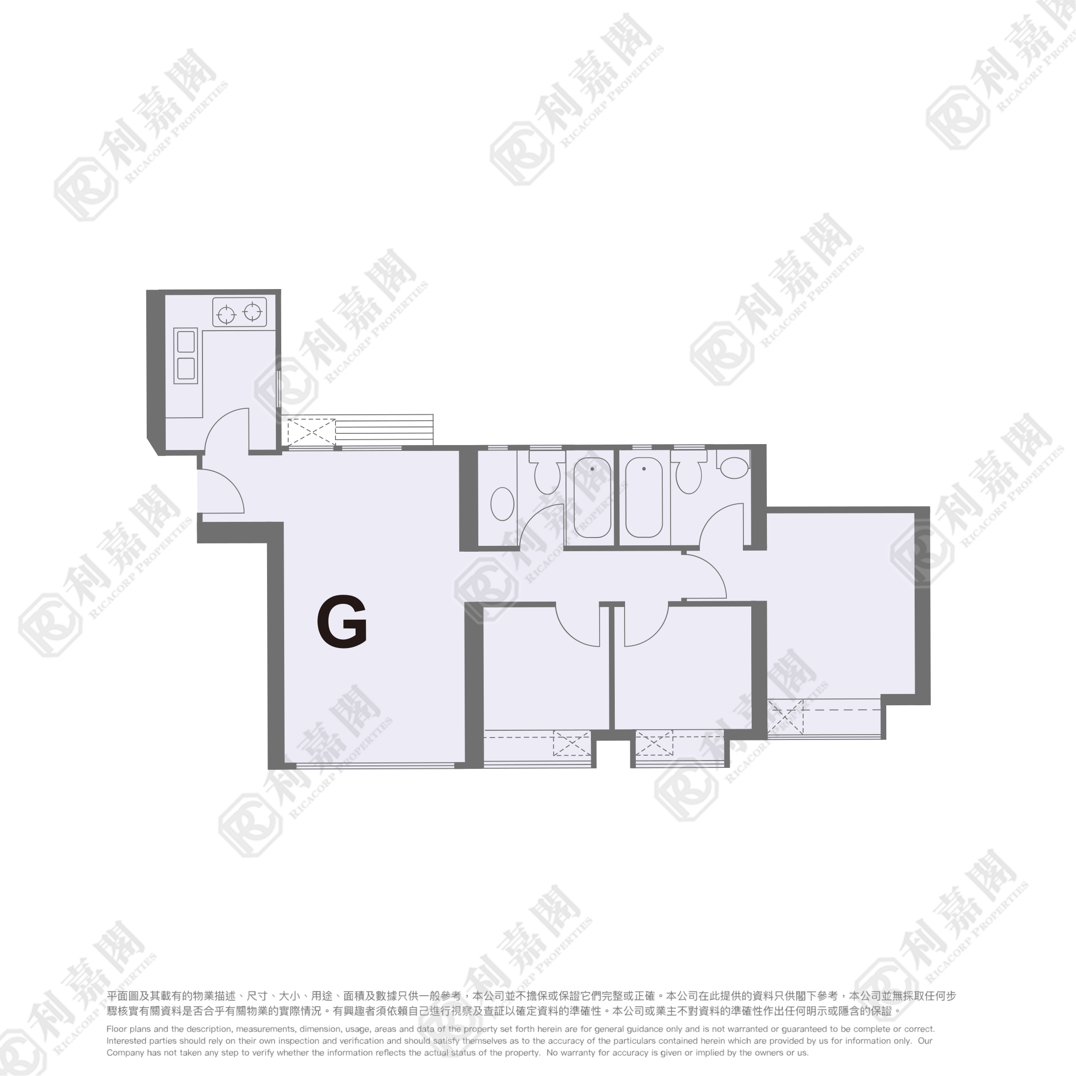 HIGHLAND PARK TOWER 3 High Floor Zone Flat G Mei Foo/Wonderland Villas