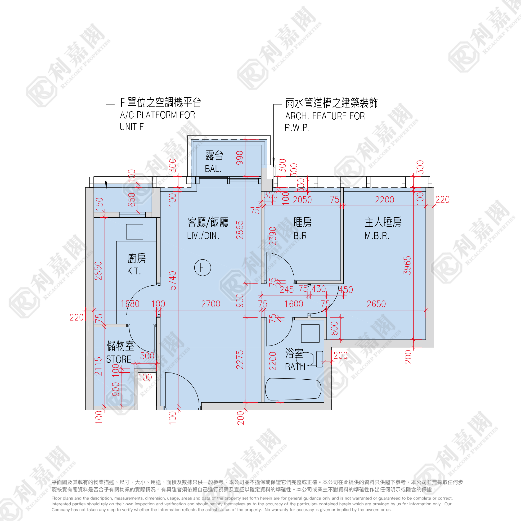 MONTEREY 5座 中层 F室 将军澳