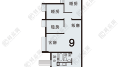 兆麟苑 貴麟閣 (H座) 高層 9室 屯門