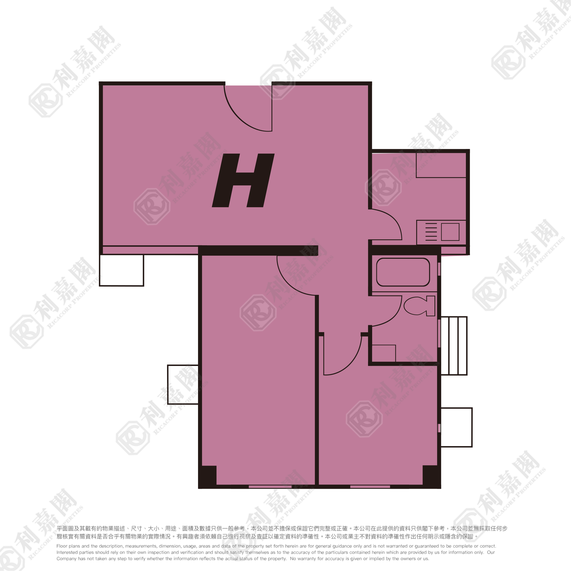 安宁花园 6座 低层 H室 将军澳