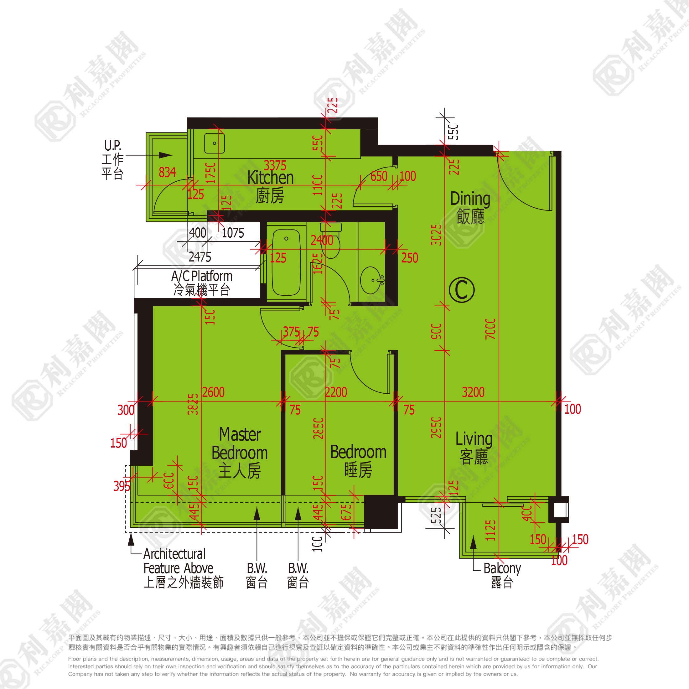 THE VISIONARY TOWER 7 Medium Floor Zone Flat C Tung Chung