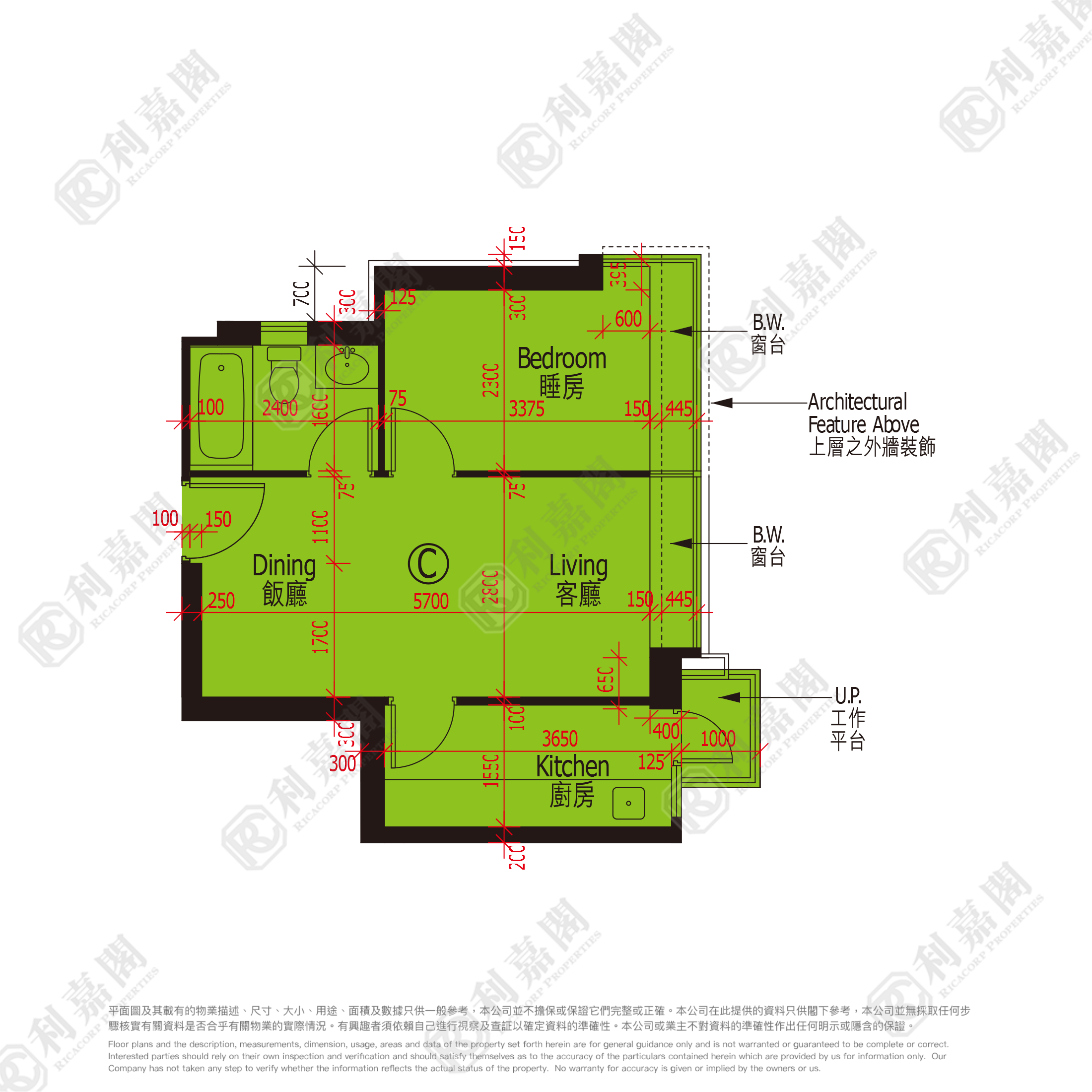 THE VISIONARY TOWER 10 Medium Floor Zone Flat C Tung Chung