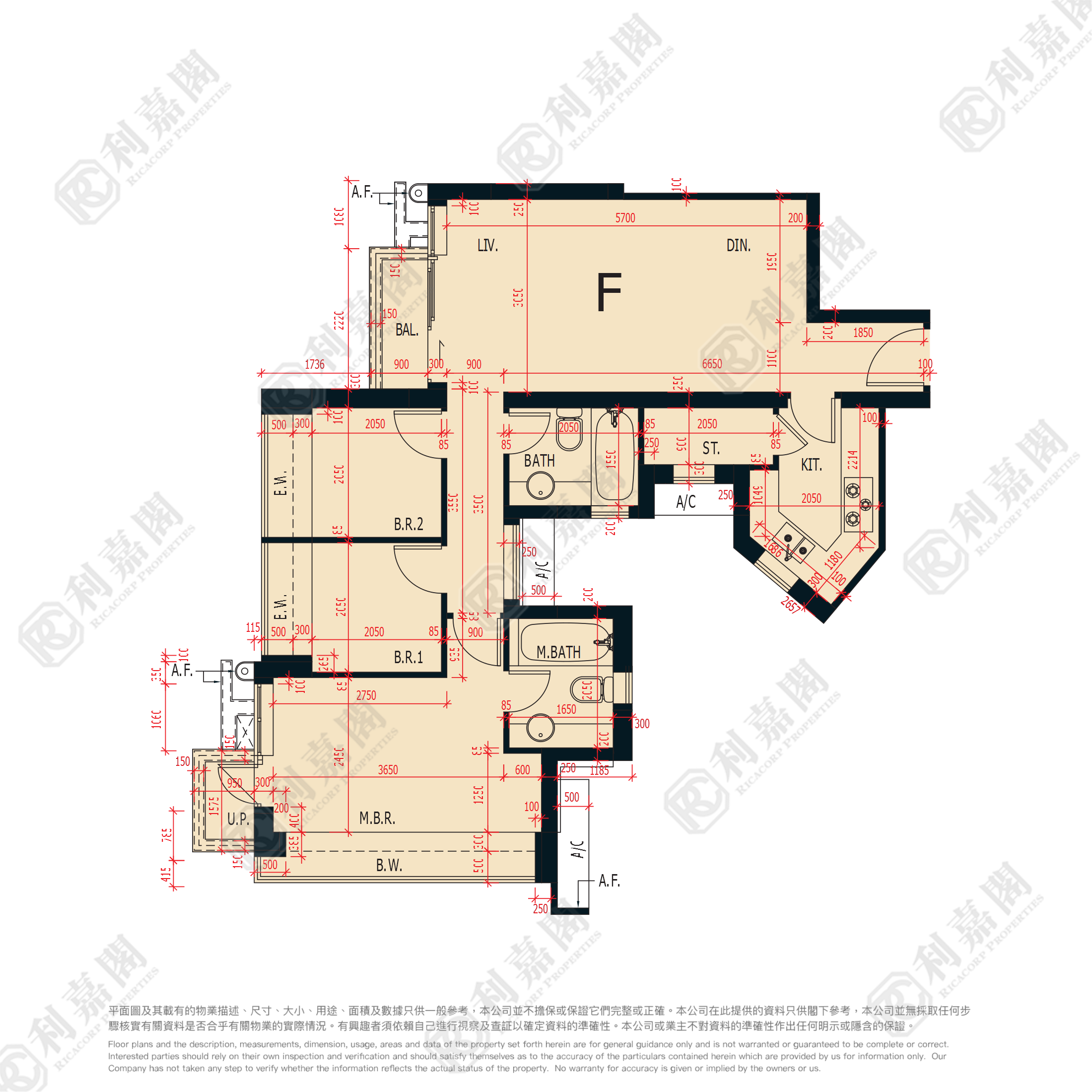 MONT VERT PHASE 2 - Tower 1 Low Floor Zone Flat F Tai Po