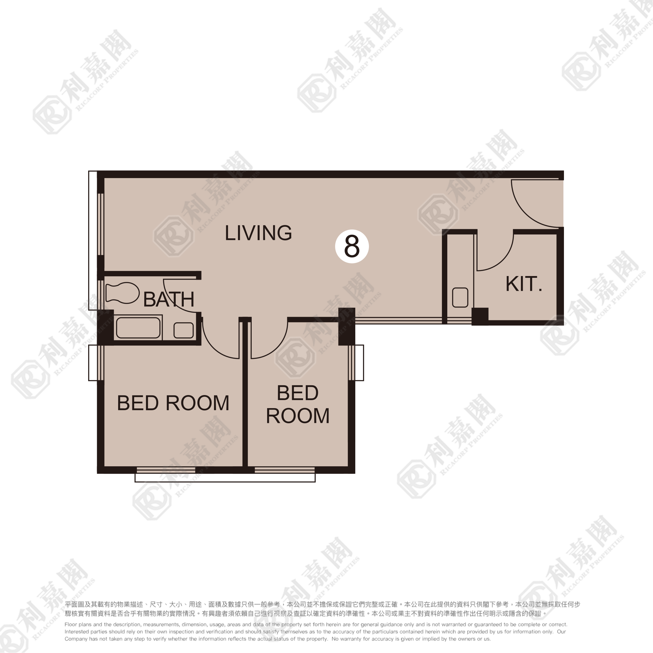 黃埔新邨 樂貴樓 (D座) 高層 8室 紅磡/黃埔/海逸