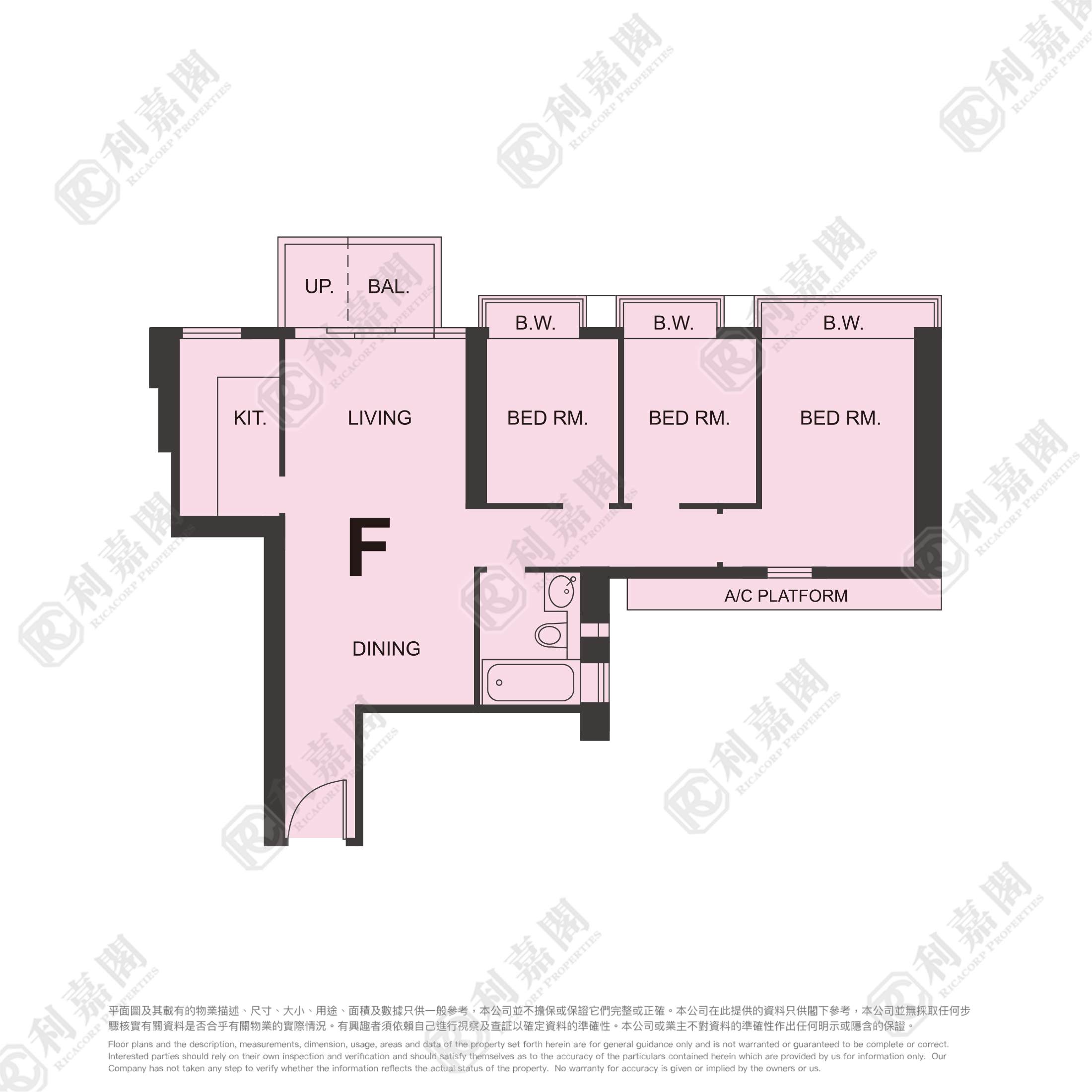 翘翠峰 5座 中层 F室 元朗