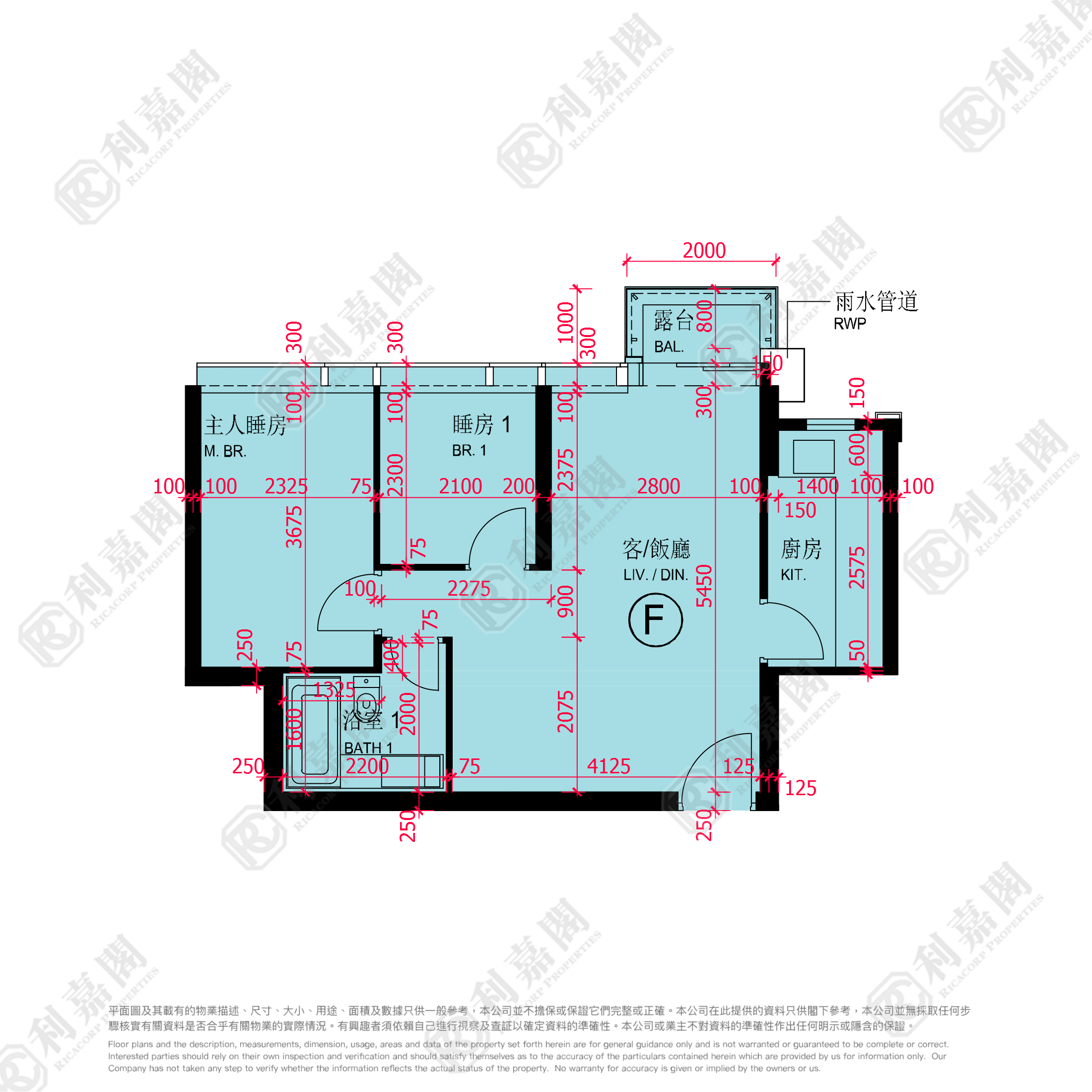 启德1号 II 大厦第5座 高层 F室 土瓜湾/九龙城/新启德/新蒲岗