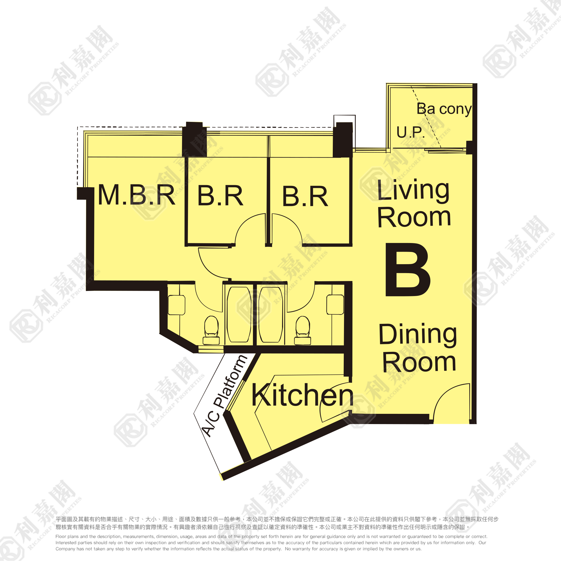萬景峯 2座 低層 B室 荃灣