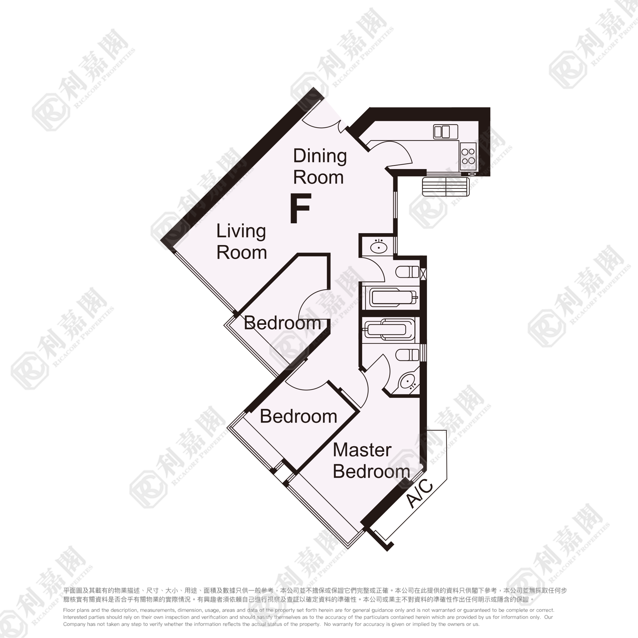 漾日居 1期 2座 高層 F室 九龍站/尖沙咀/佐敦