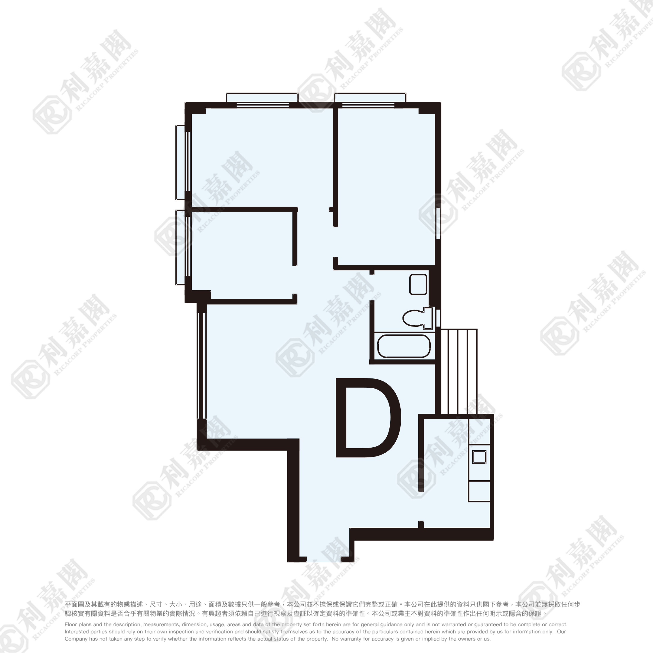 美乐花园 6座 高层 D室 屯门