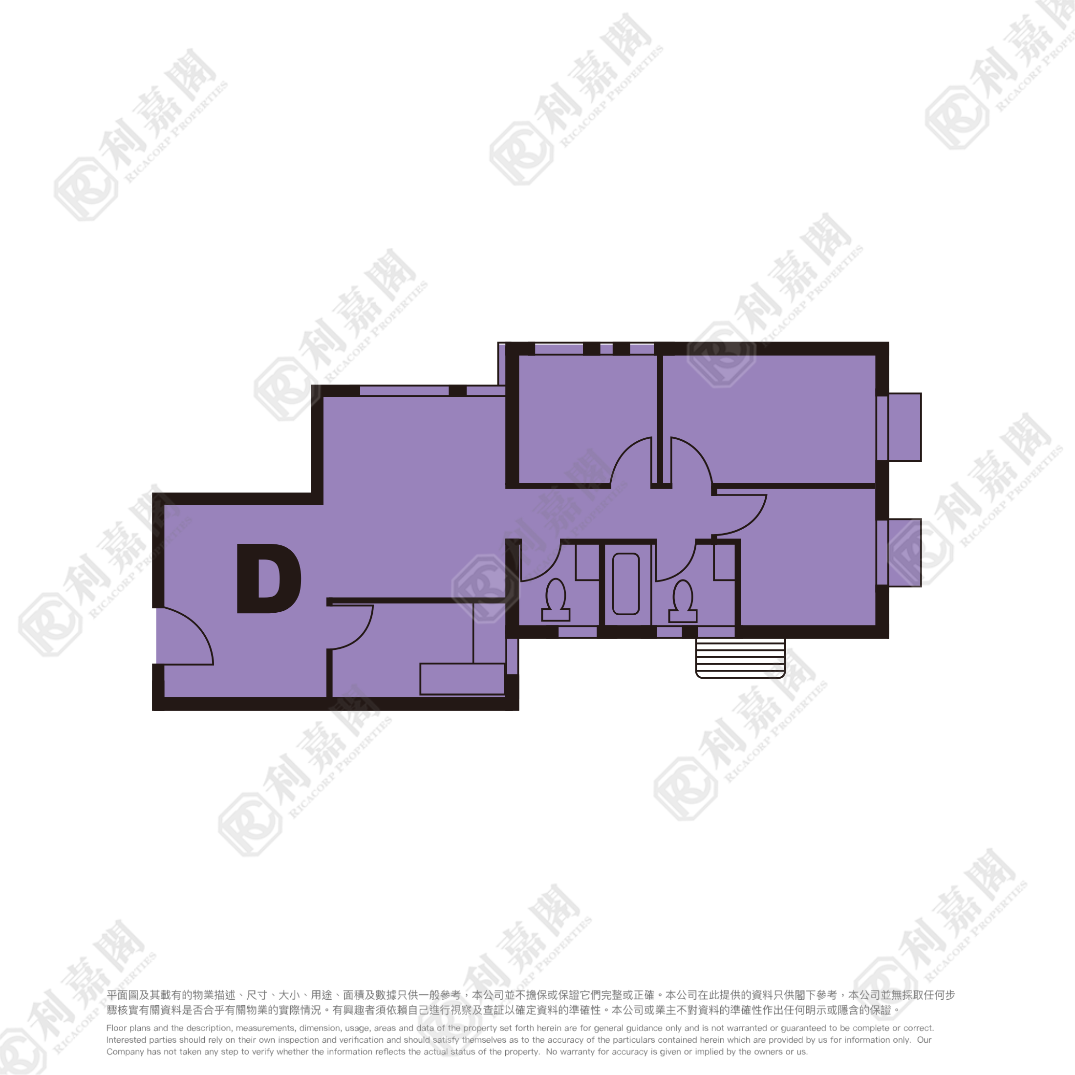 富康花園 6座 高層 D室 將軍澳