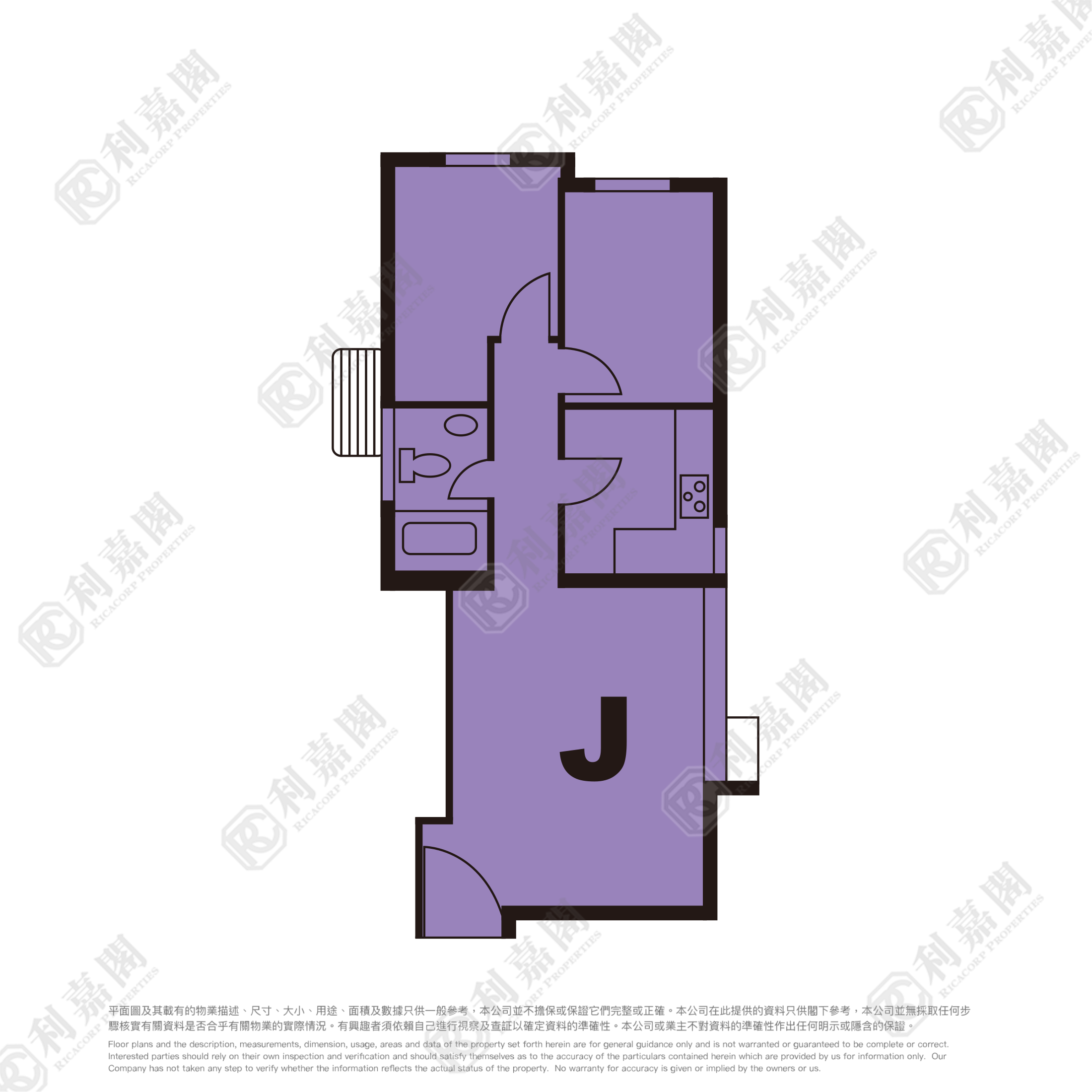 富康花園 9座 高層 J室 將軍澳