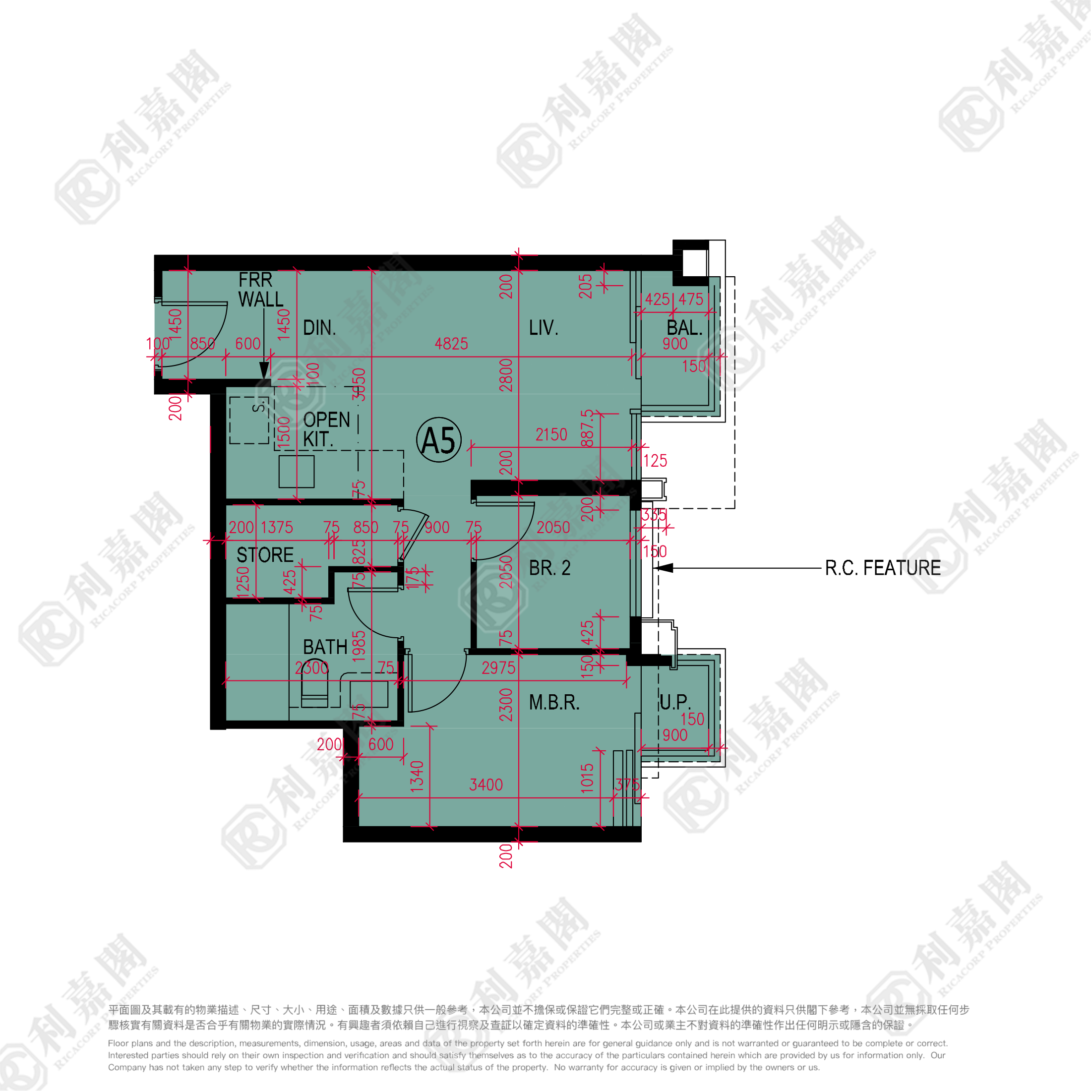 ST MARTIN PHASE 1 - Tower 5 Medium Floor Zone Flat A5 Tai Po