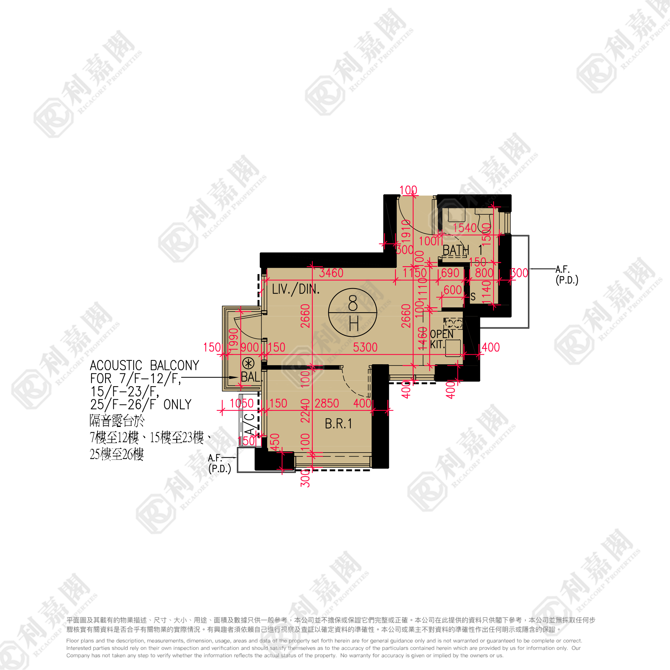 匯璽 5期 匯璽III 8座 中層 H室 奧運站/南昌