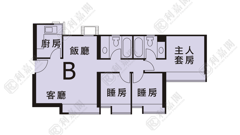 綠悠軒 6座 中層 B室 上水/粉嶺/古洞