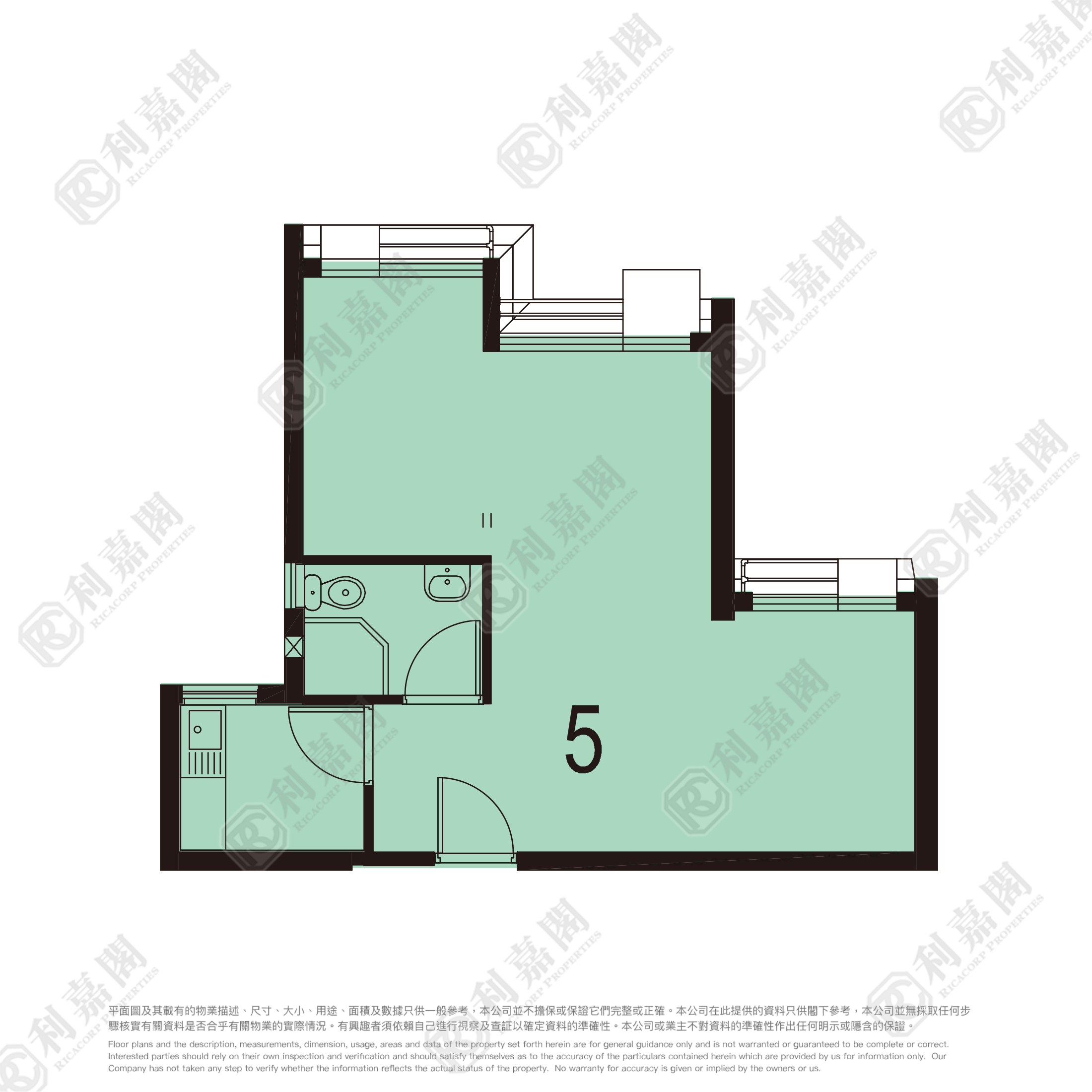 SHEUNG CHUI COURT BLOCK C (CHUI TING HOUSE) High Floor Zone Flat 5 Tsuen Wan