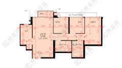 CENTURY LINK Phase 2 - Tower 1a Medium Floor Zone Flat 02 Tung Chung