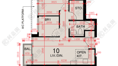CENTURY LINK PHASE 2 - Tower 2a Medium Floor Zone Flat 10 Tung Chung