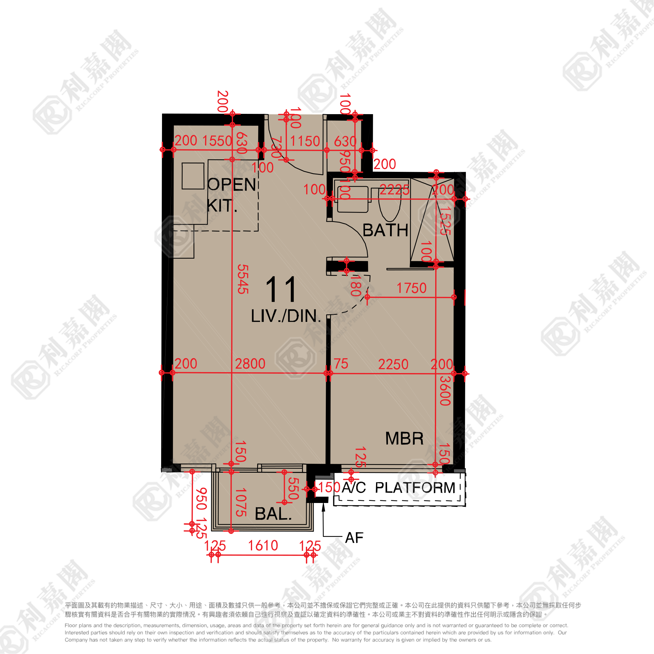 东环 2期 2B座 极高层 11室 东涌